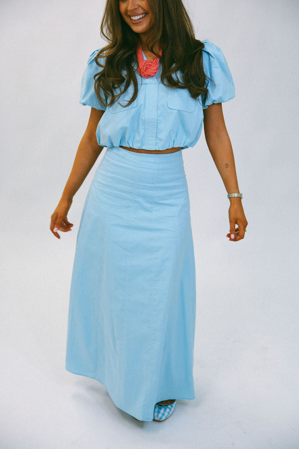 Chasing Blue Skirt