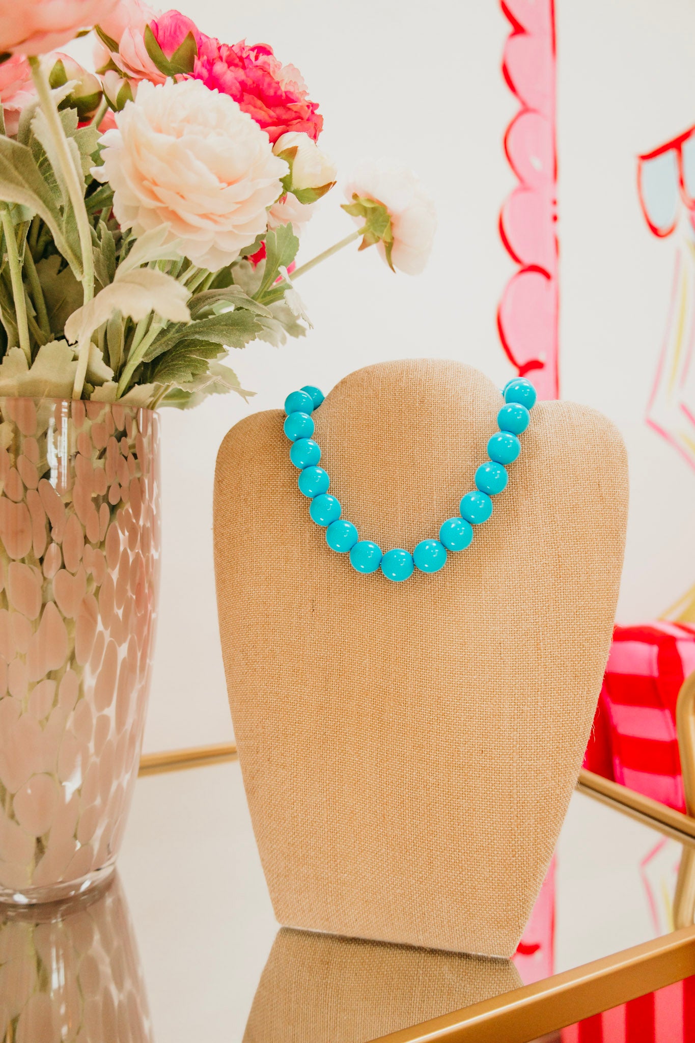The Happy Hour Necklace - Blue