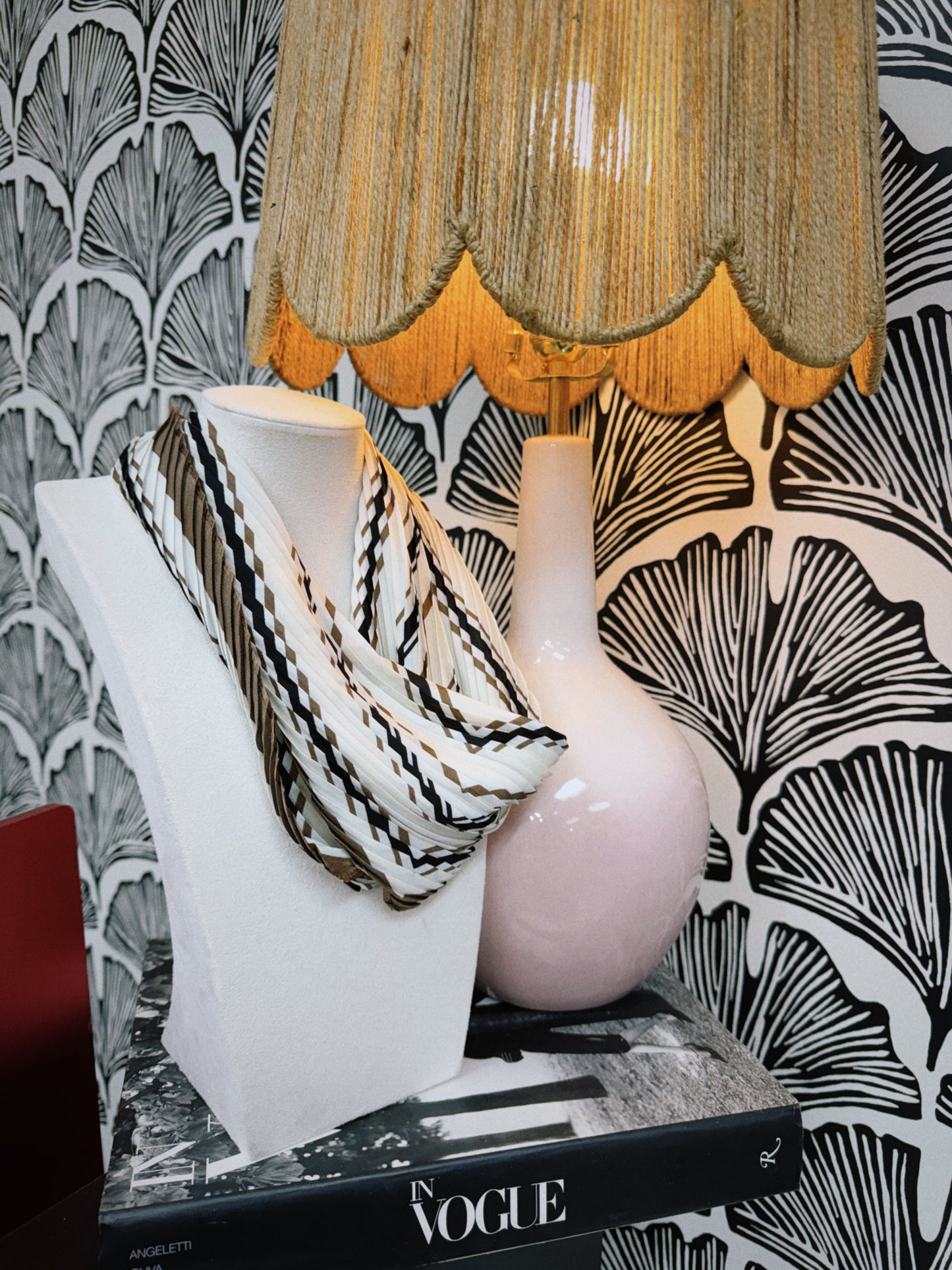 The Ivory Noir Scarf