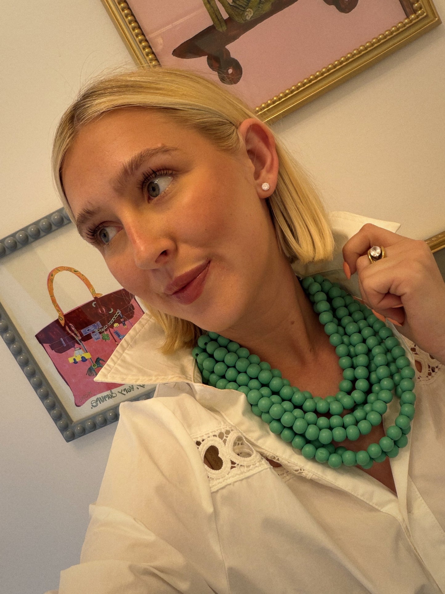 Magnet Beaded Necklace
