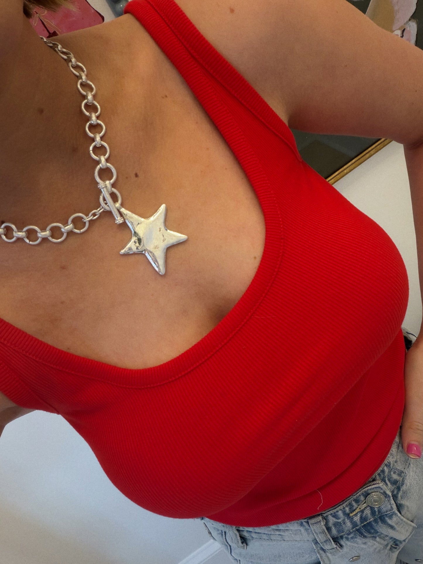 Star Gaze Necklace - Silver