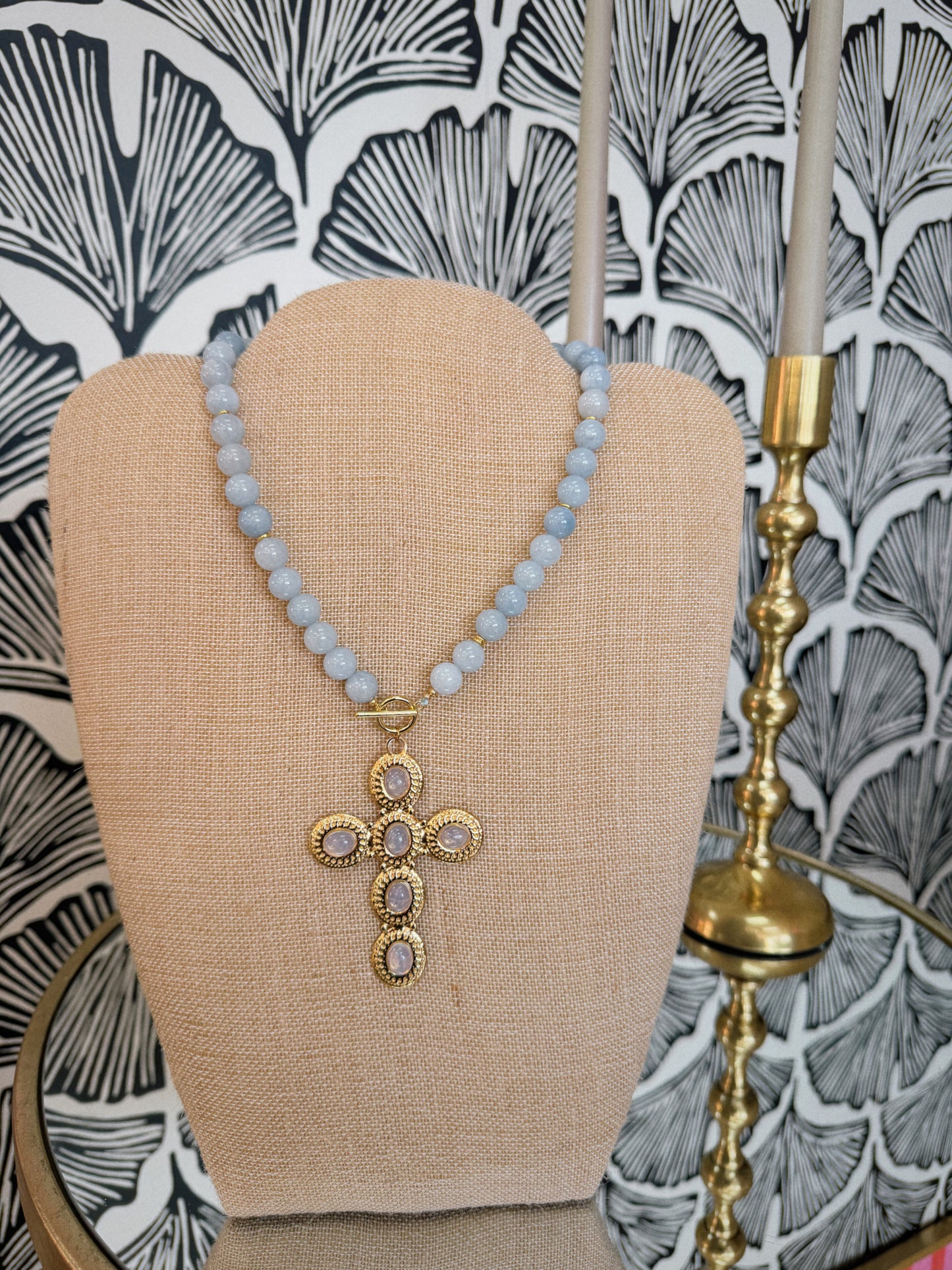 Elevated Cross Necklace