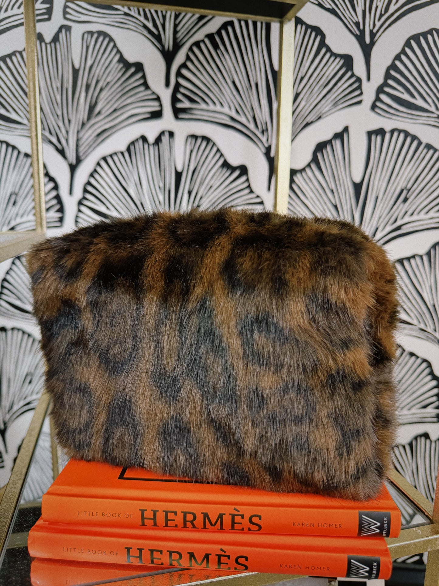 Leopard Luxe Cosmetic Pouch