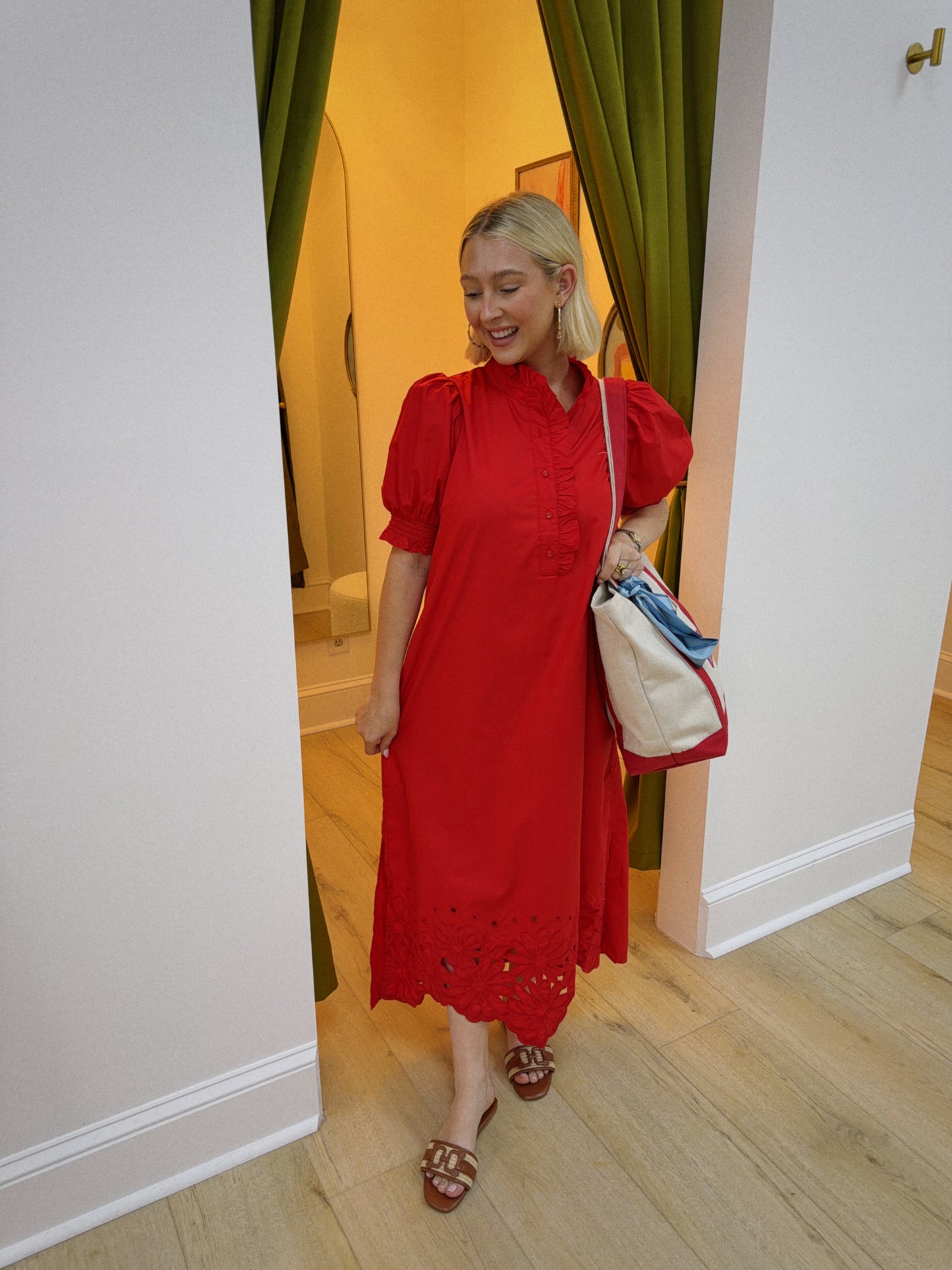 Nantucket Nights Maxi - Red