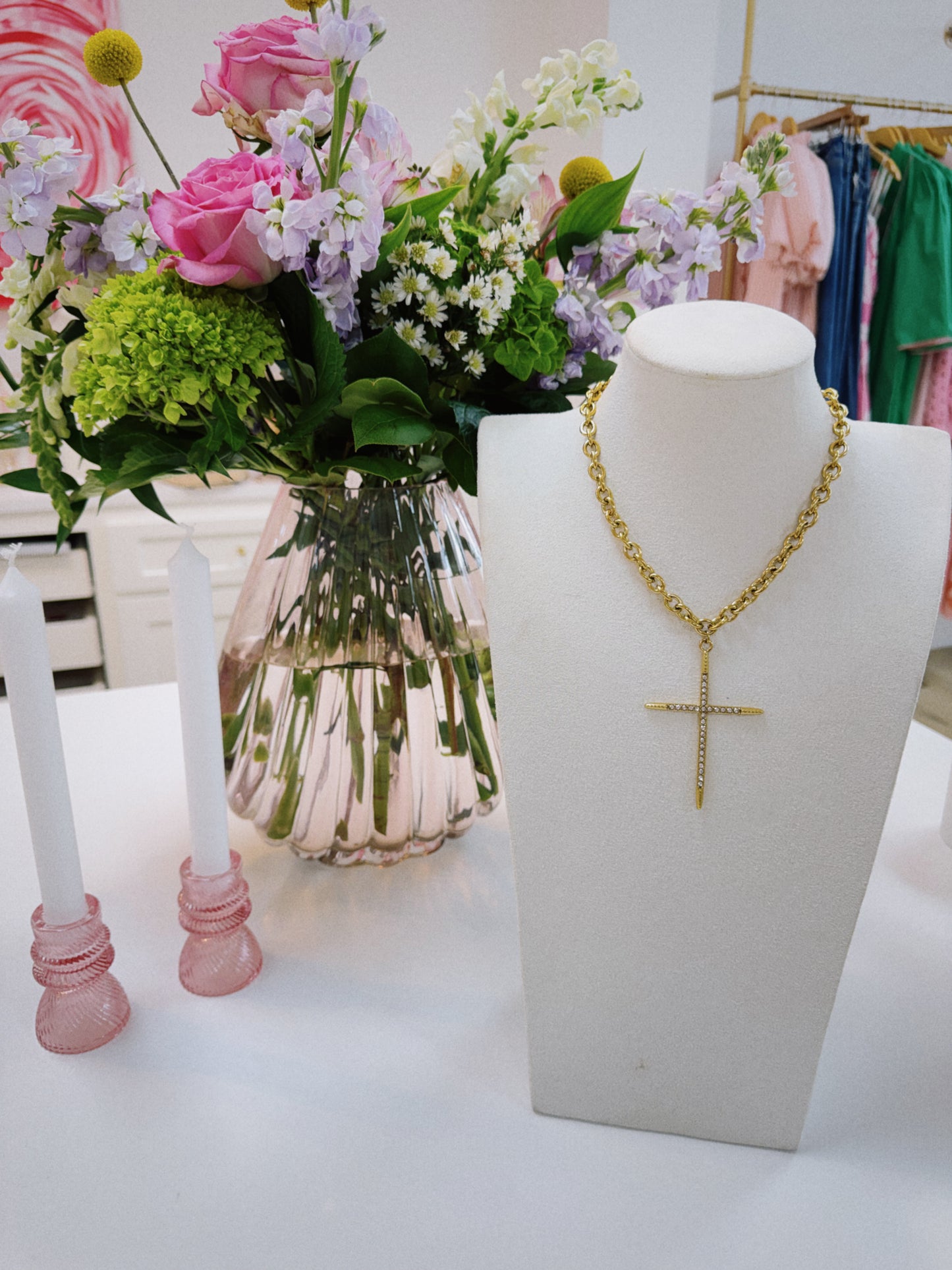 Luxe Cross Necklace