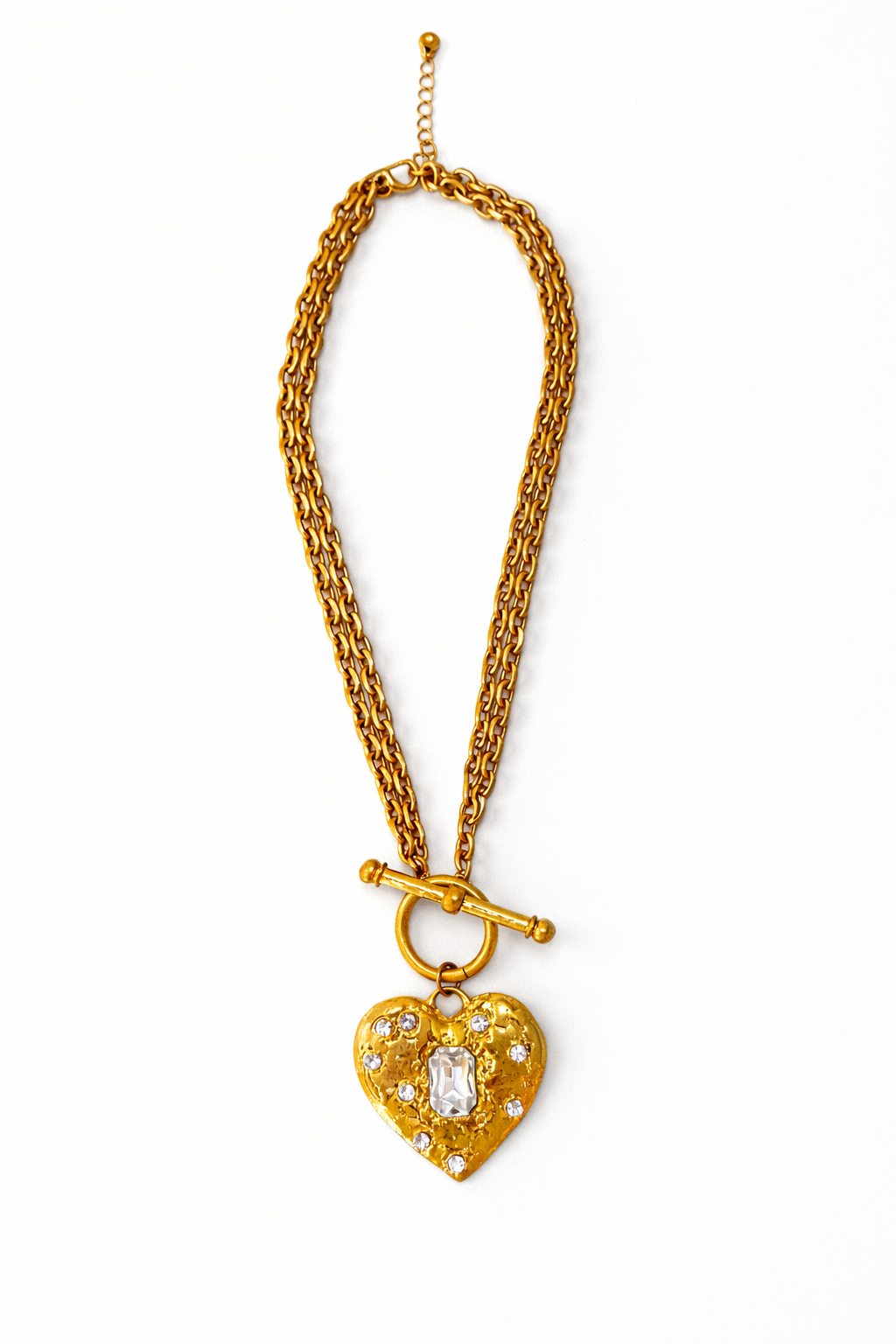 Diamond Locks Necklace