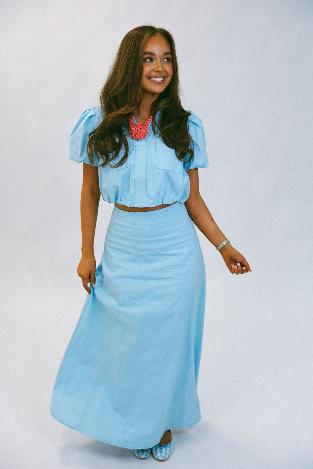 Chasing Blue Skirt