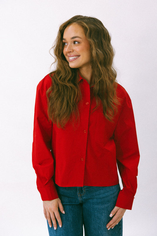 Cherry On Top Button Up