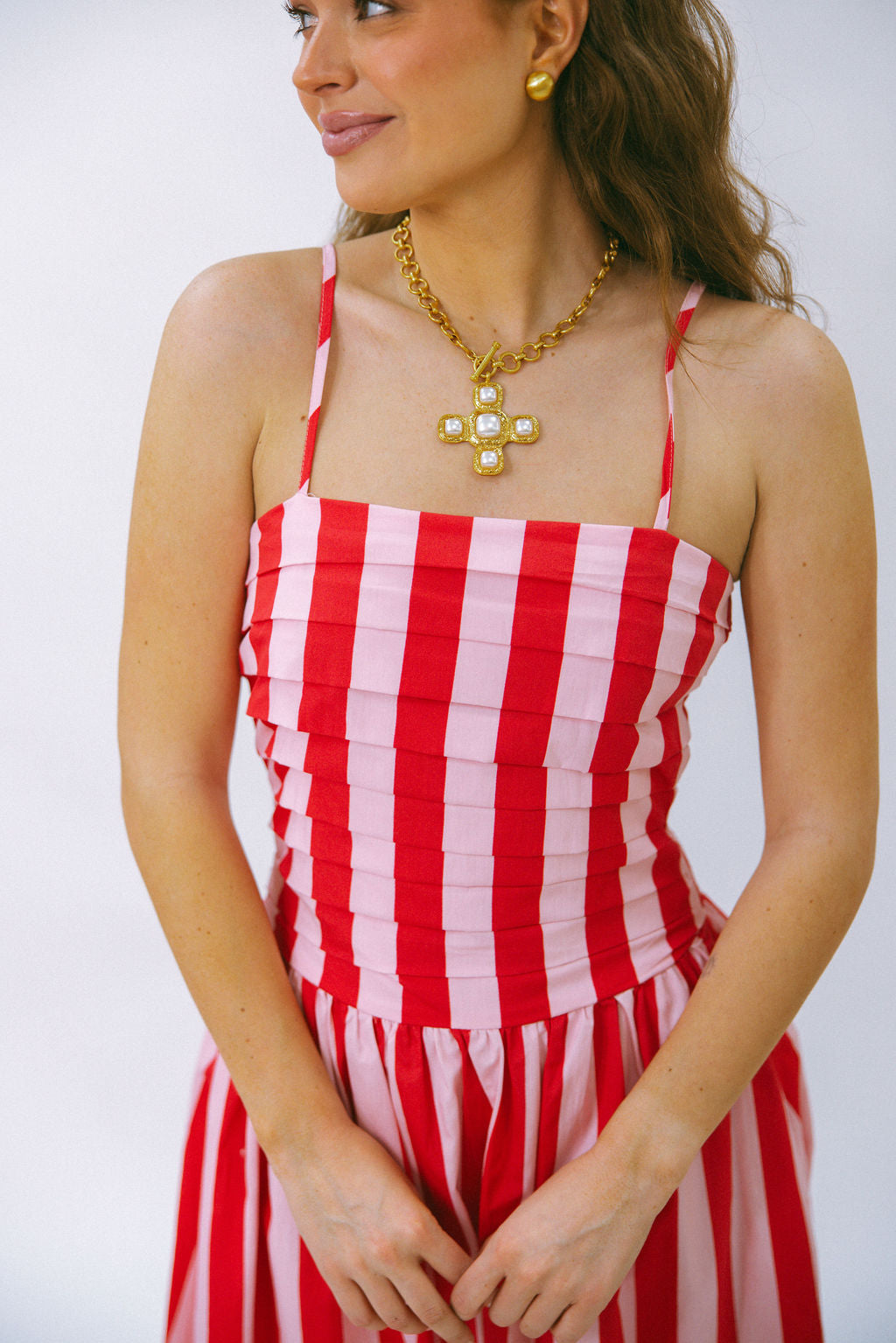 The Statement Stripe Dress