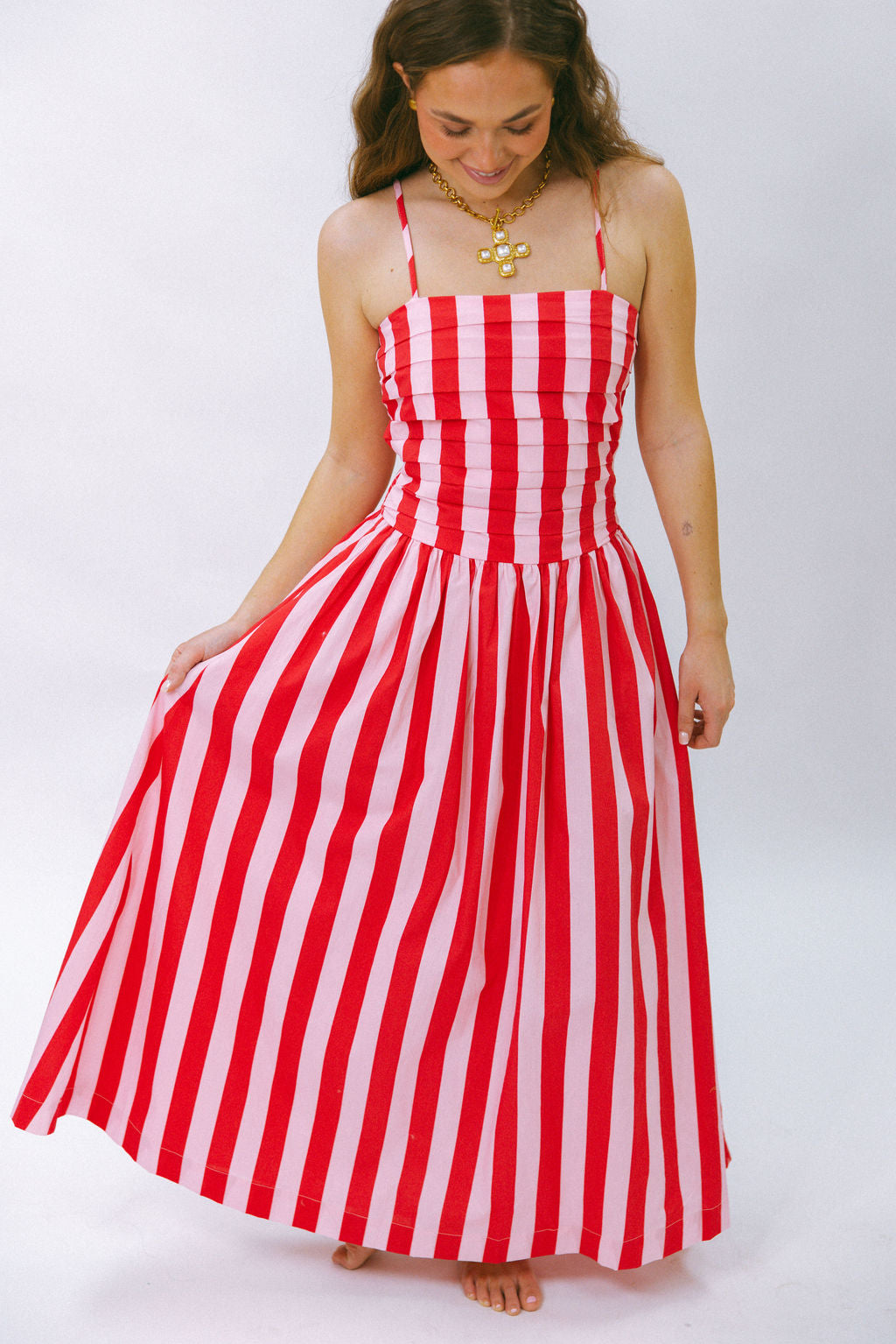 The Statement Stripe Dress