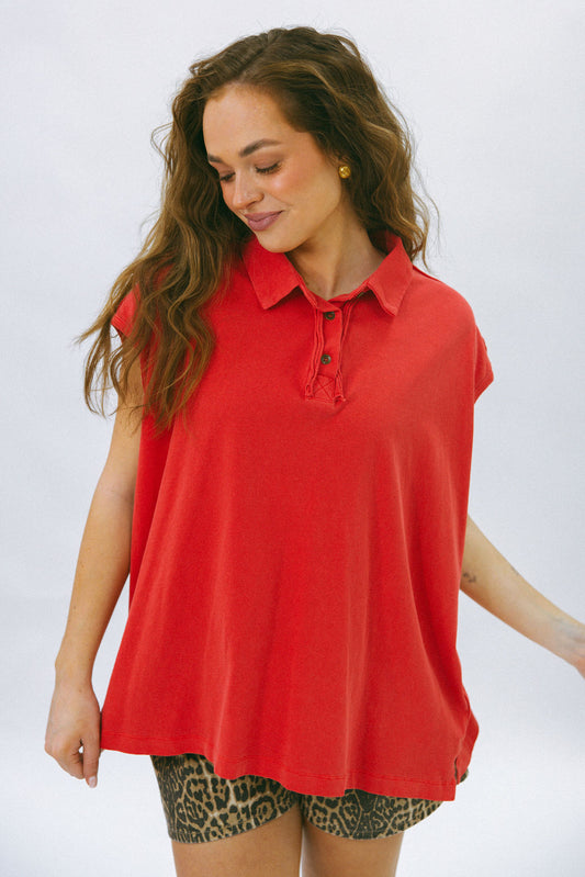 The Sweet Scarlet Top