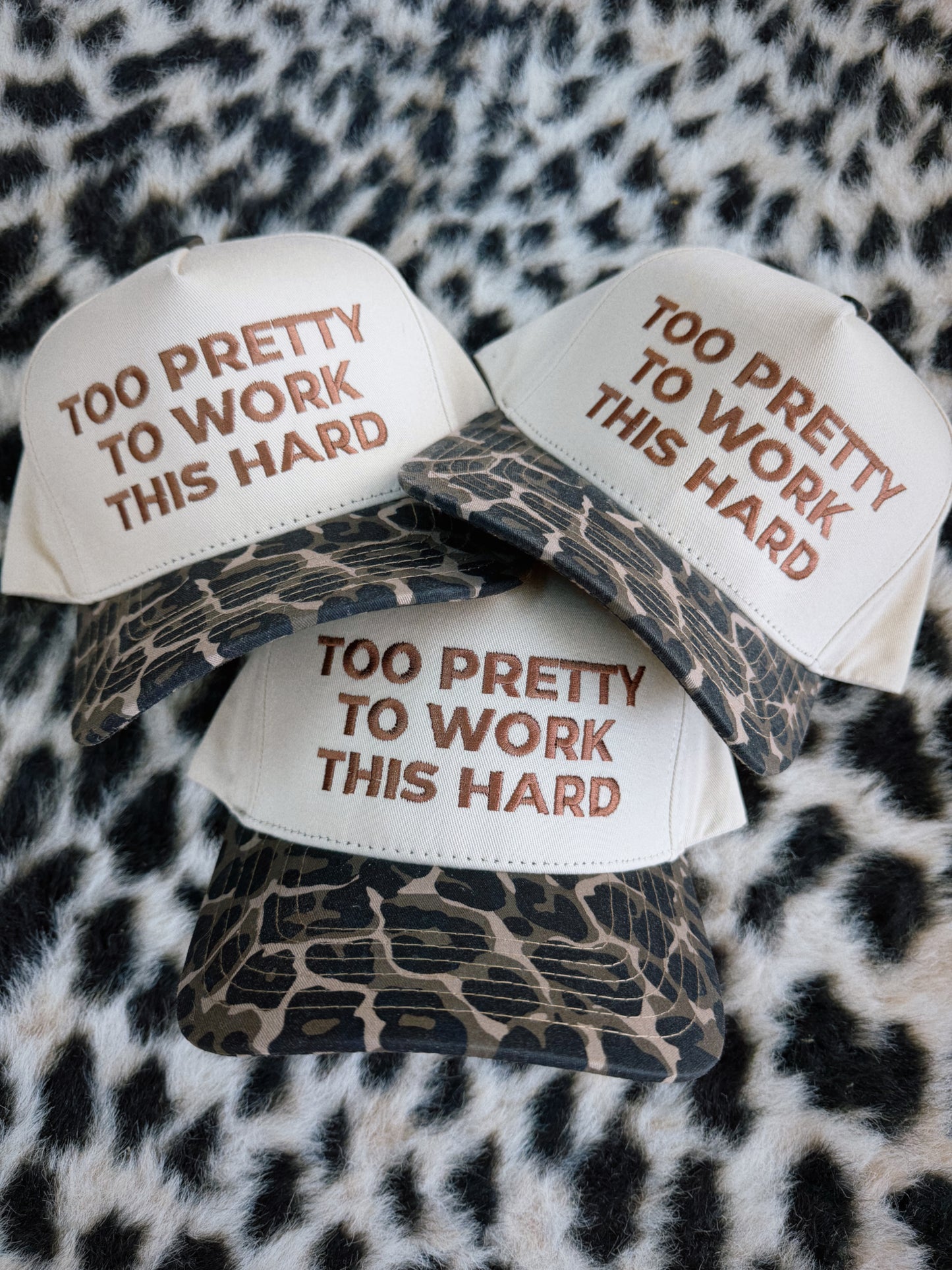 Too Pretty To Work This Hard
