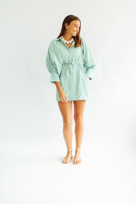 Harbor Stripe Mini Dress