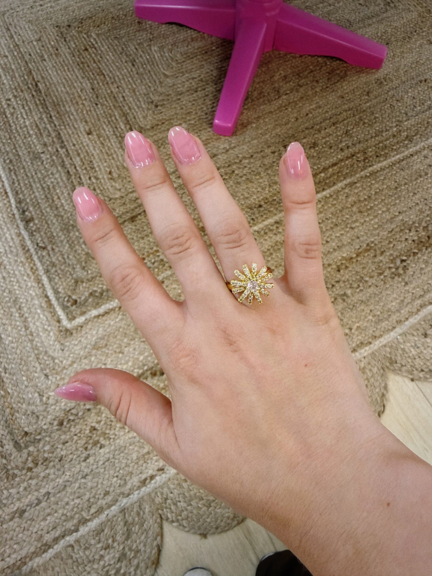 Gold Flower Ring