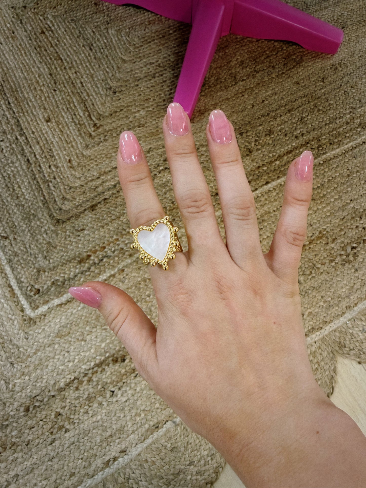 Chunky Heart Ring