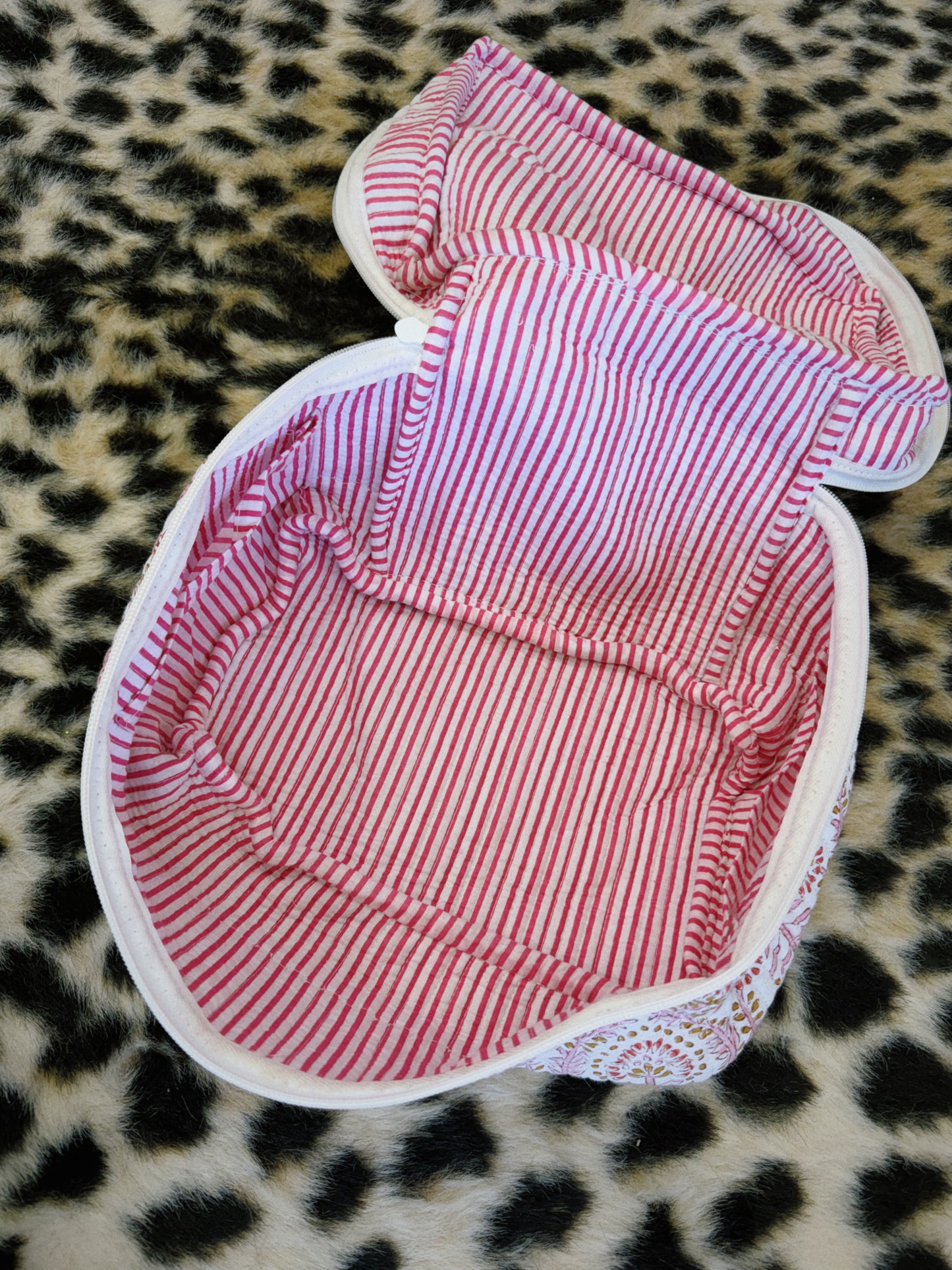 The Rosy Garden Cosmetic Bag