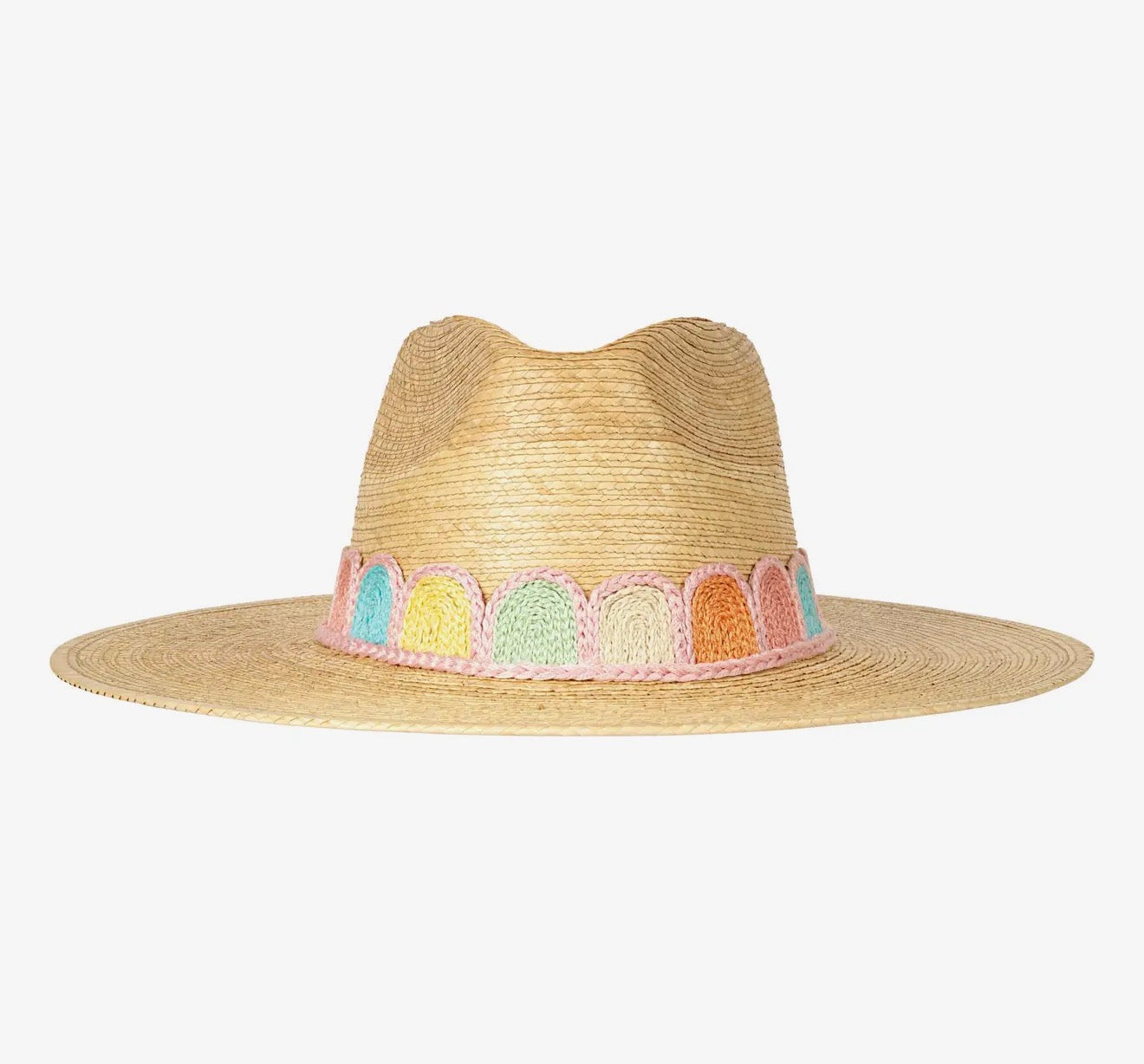 Pastel Kandy Crochet Palm Hat
