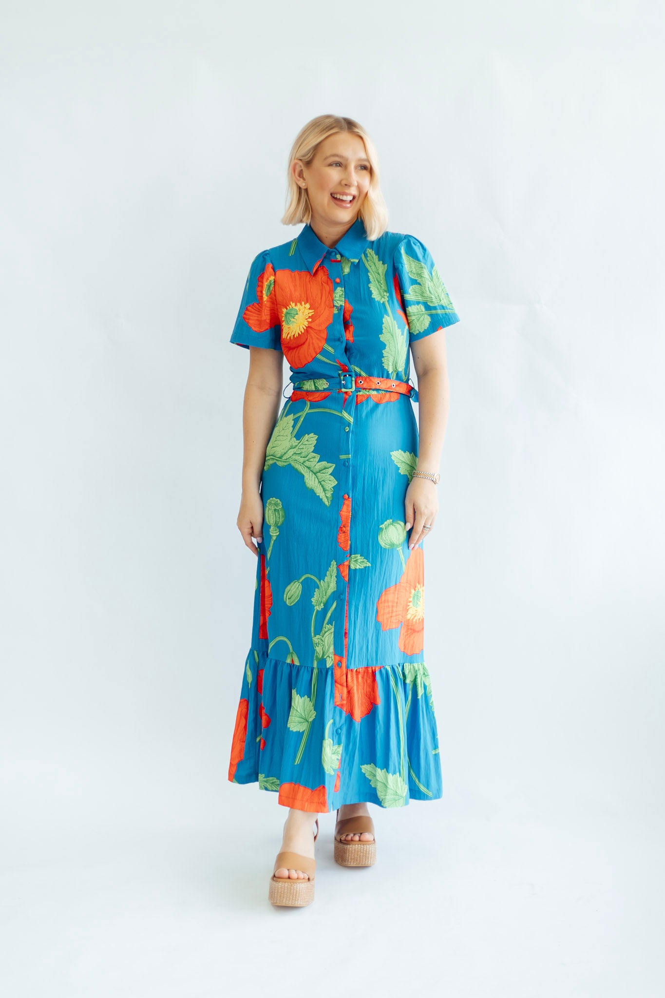 Poppy Fields Forever Maxi