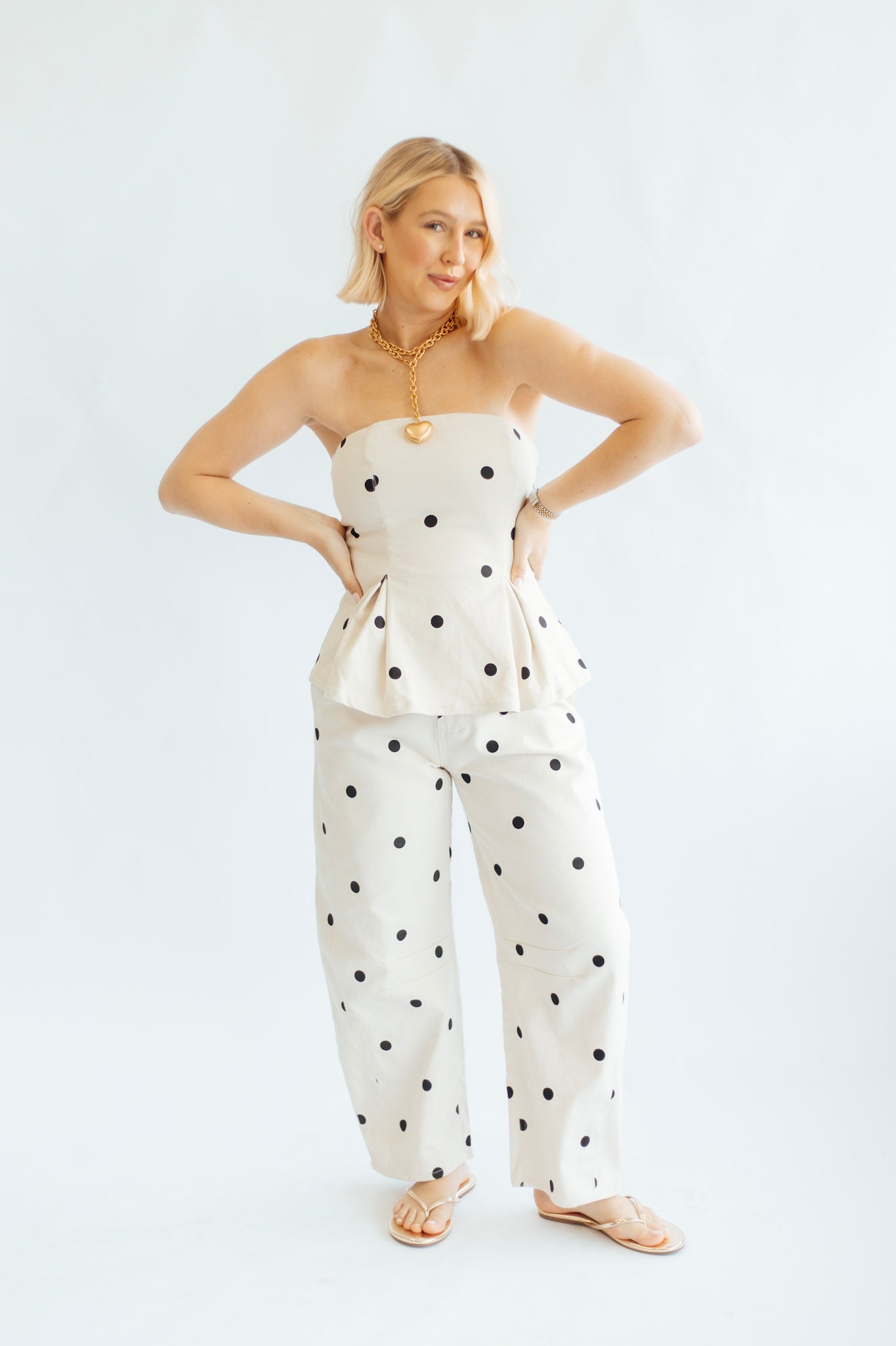 Polka Dot Top