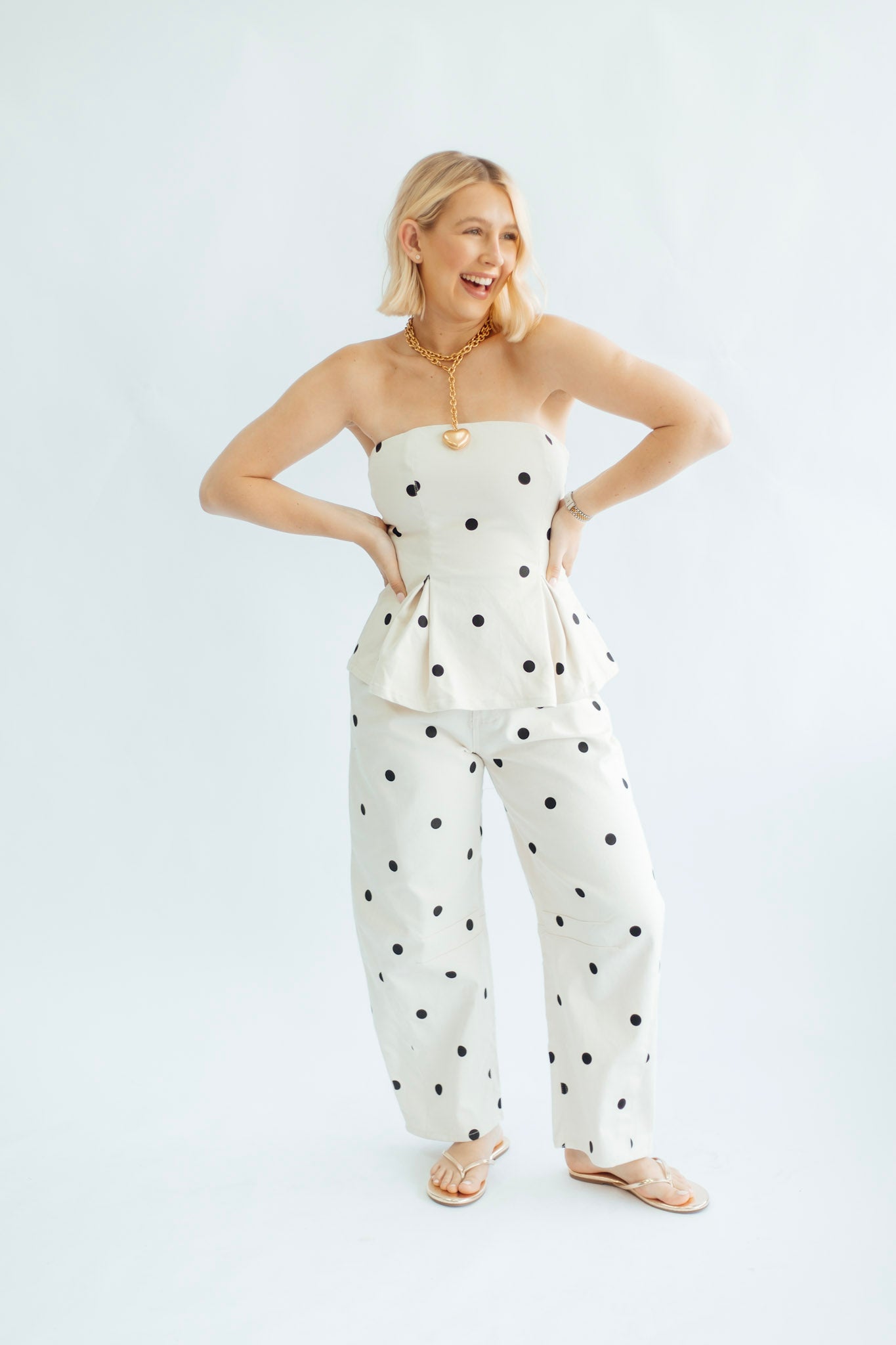 Polka Dot Top