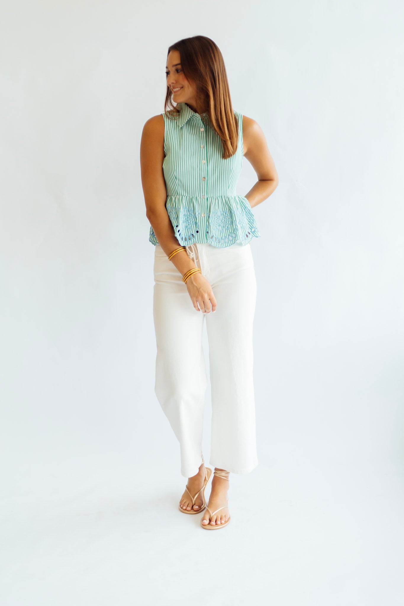 Green With Envy Top