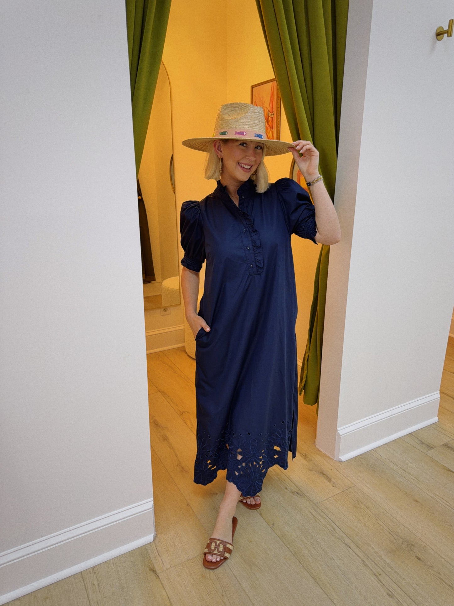Nantucket Nights Maxi - Navy