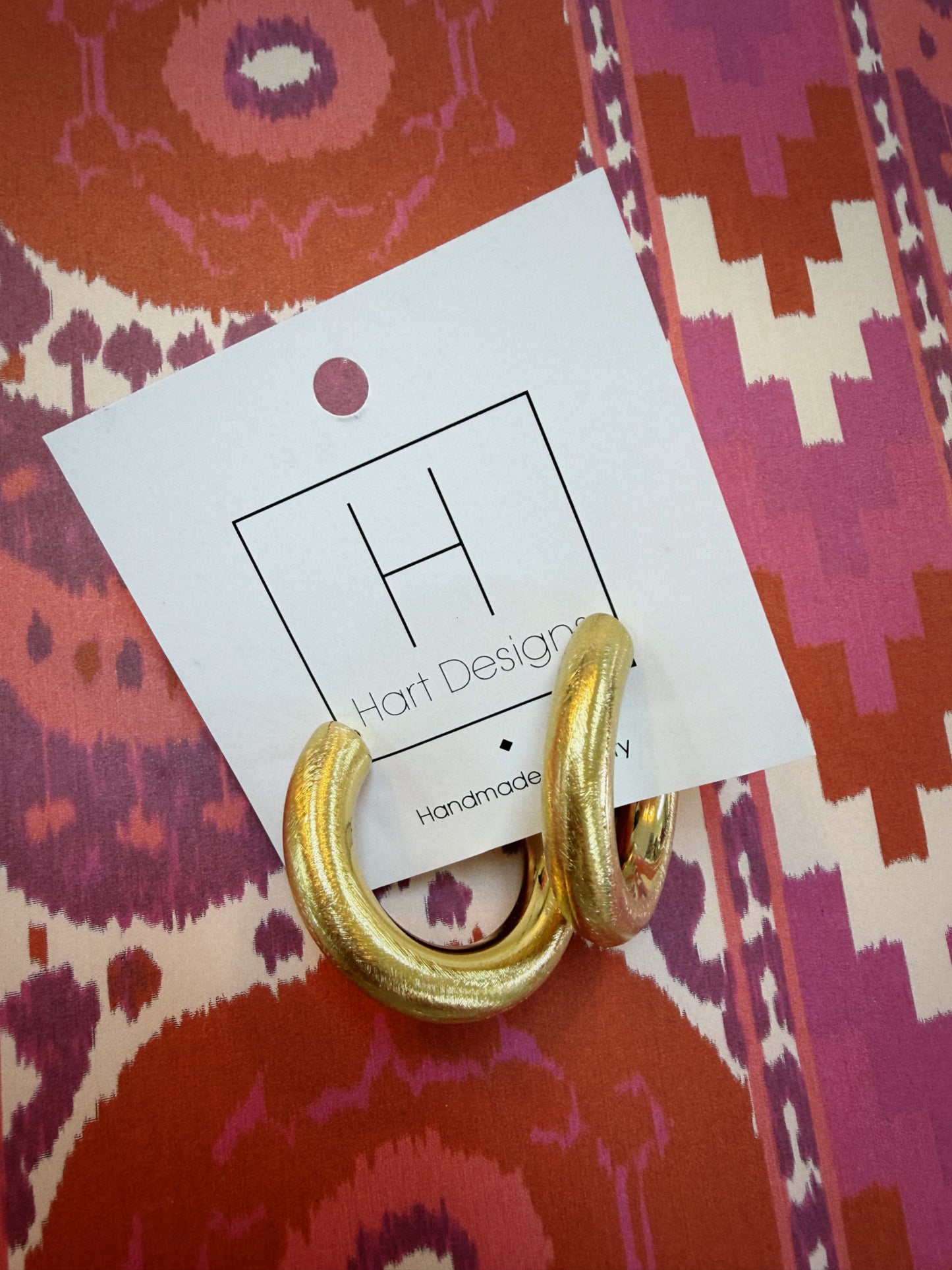 Shimmer Gold Earrings