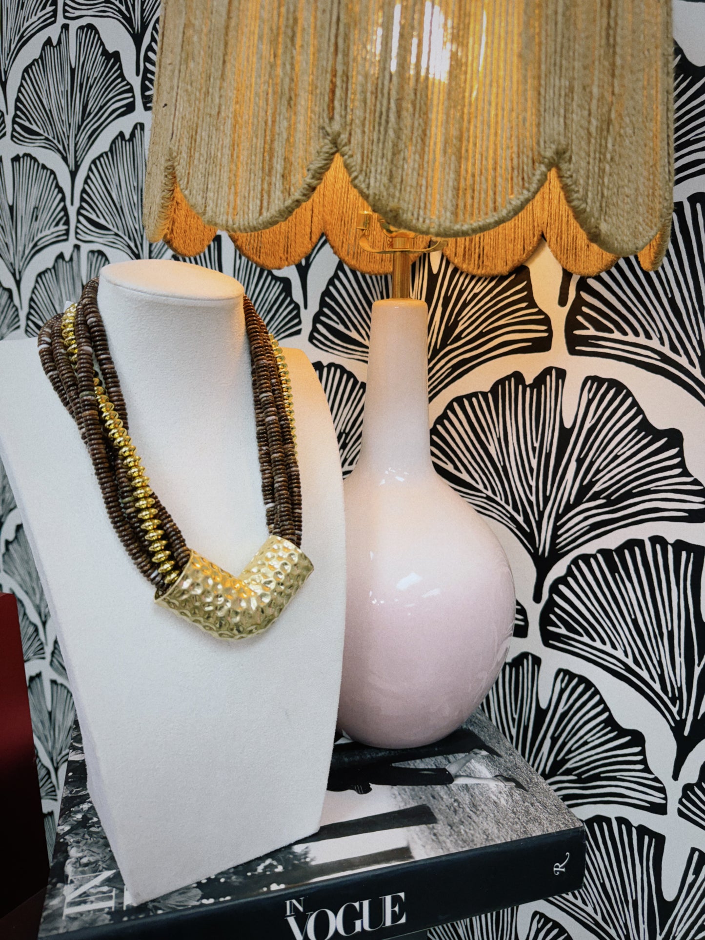 Wild Muse Necklace - Brown