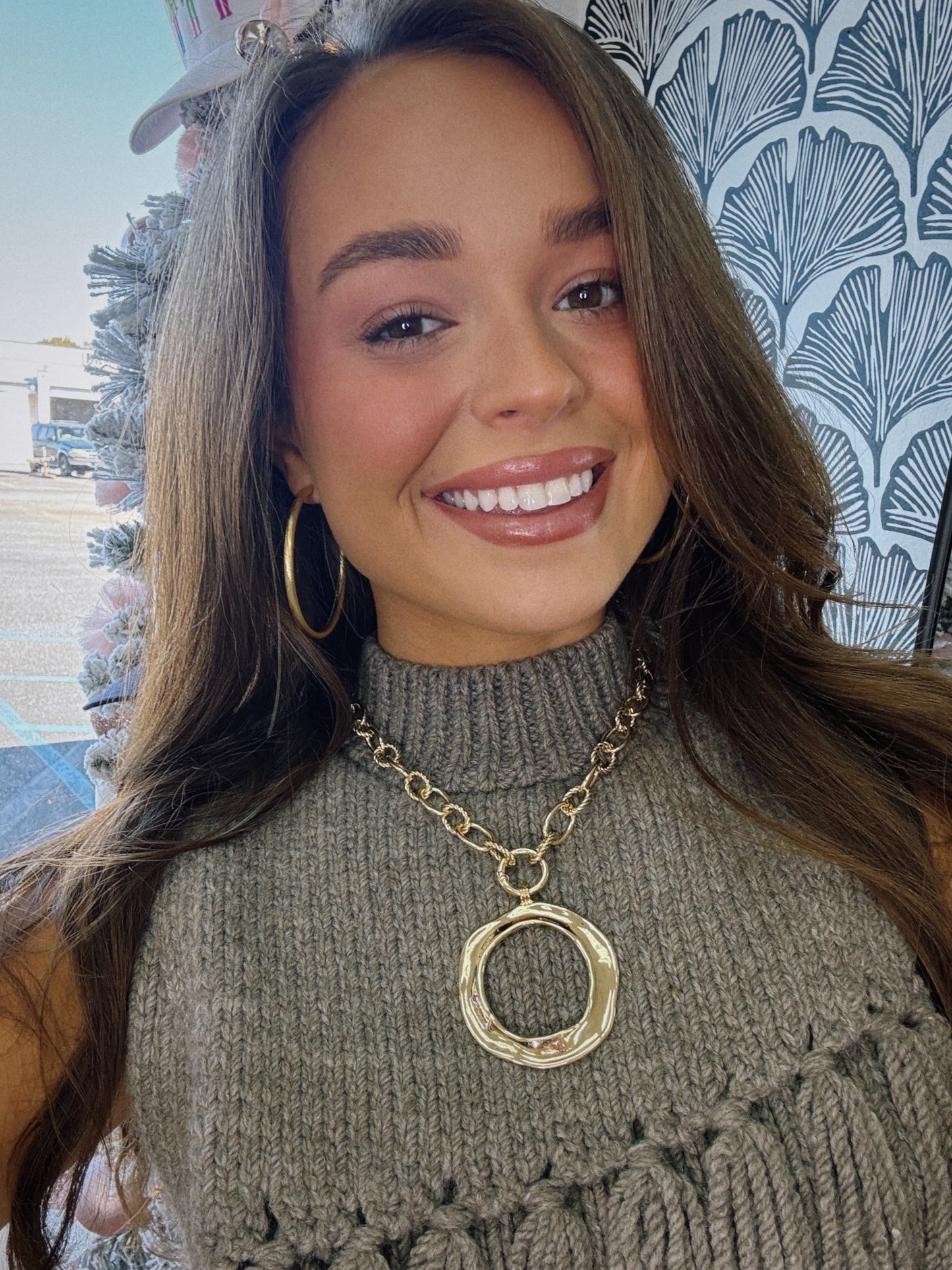 Circle Up Necklace