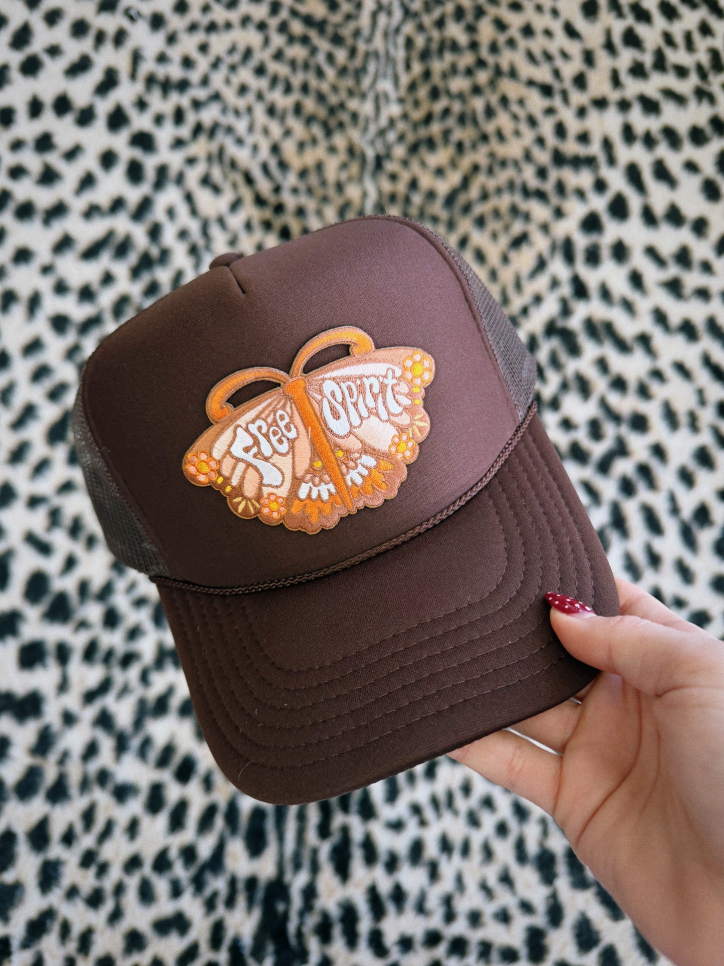 Free Spirit Butterfly Trucker Hat