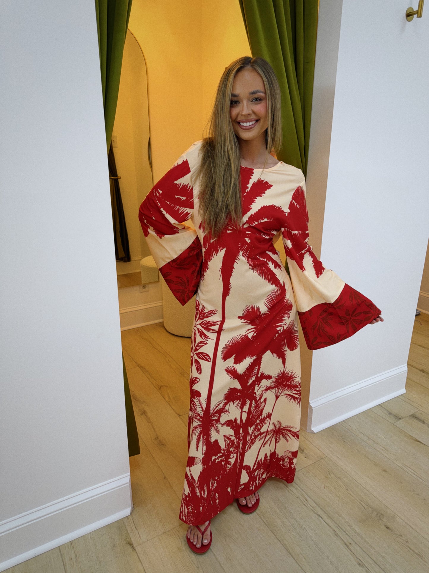 Scarlet Palms Maxi
