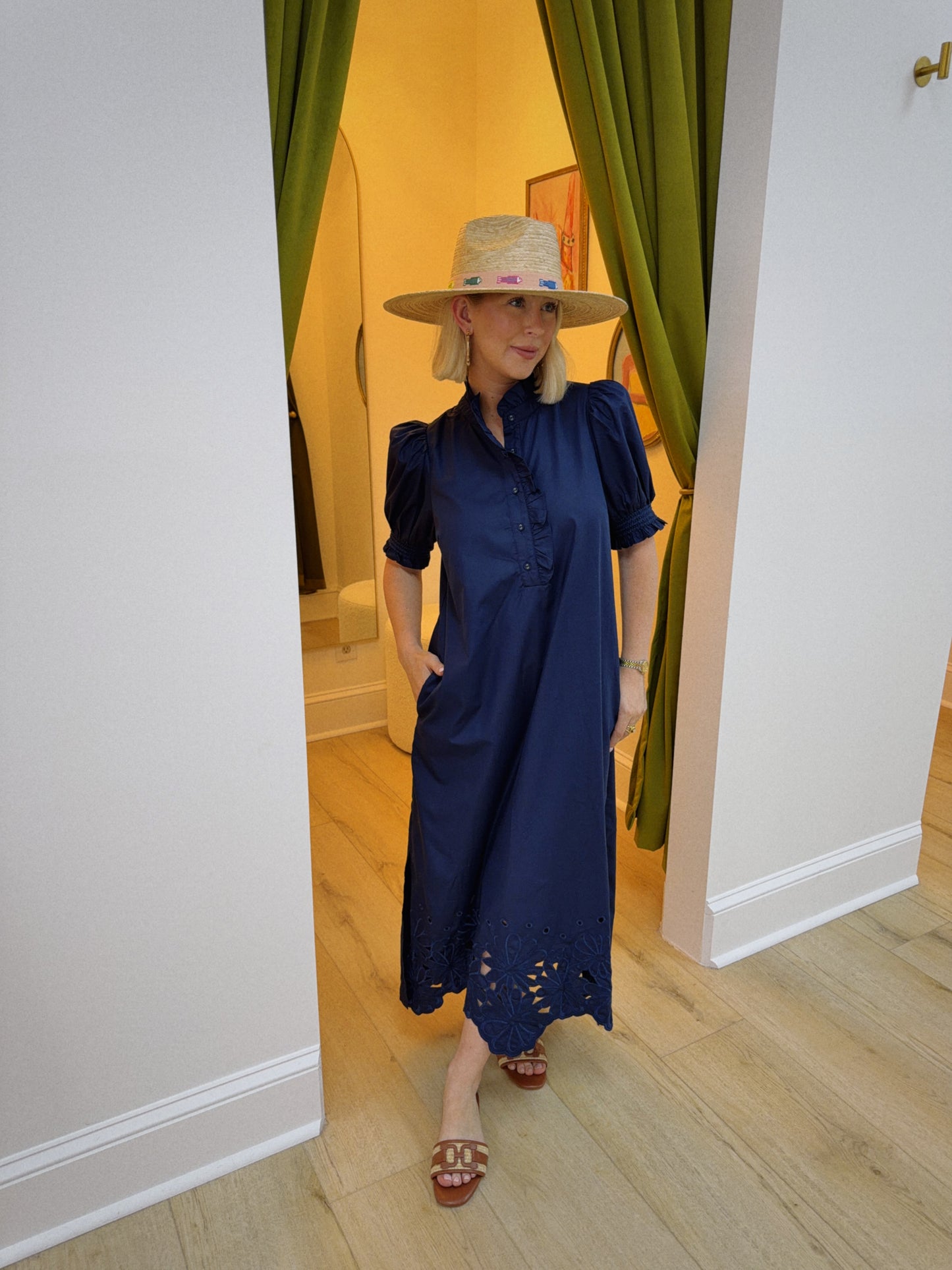 Nantucket Nights Maxi - Navy