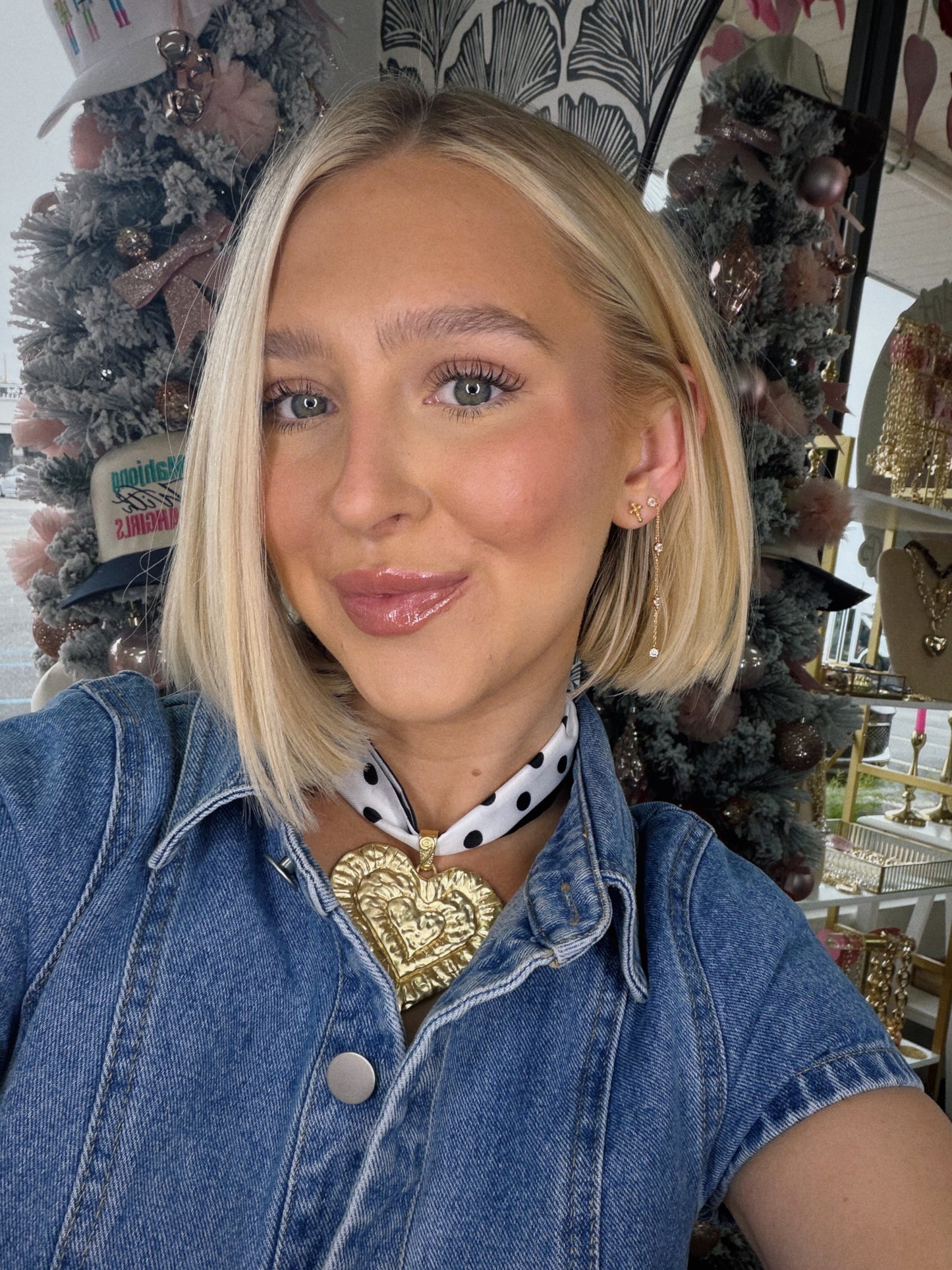Live A Lot Scarf Necklace