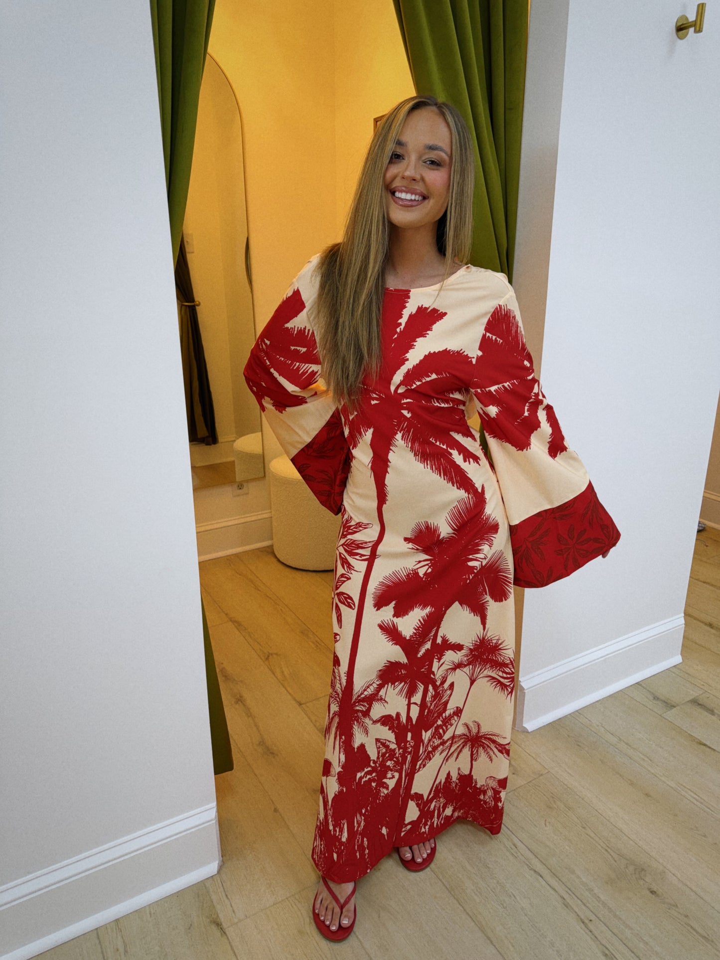 Scarlet Palms Maxi