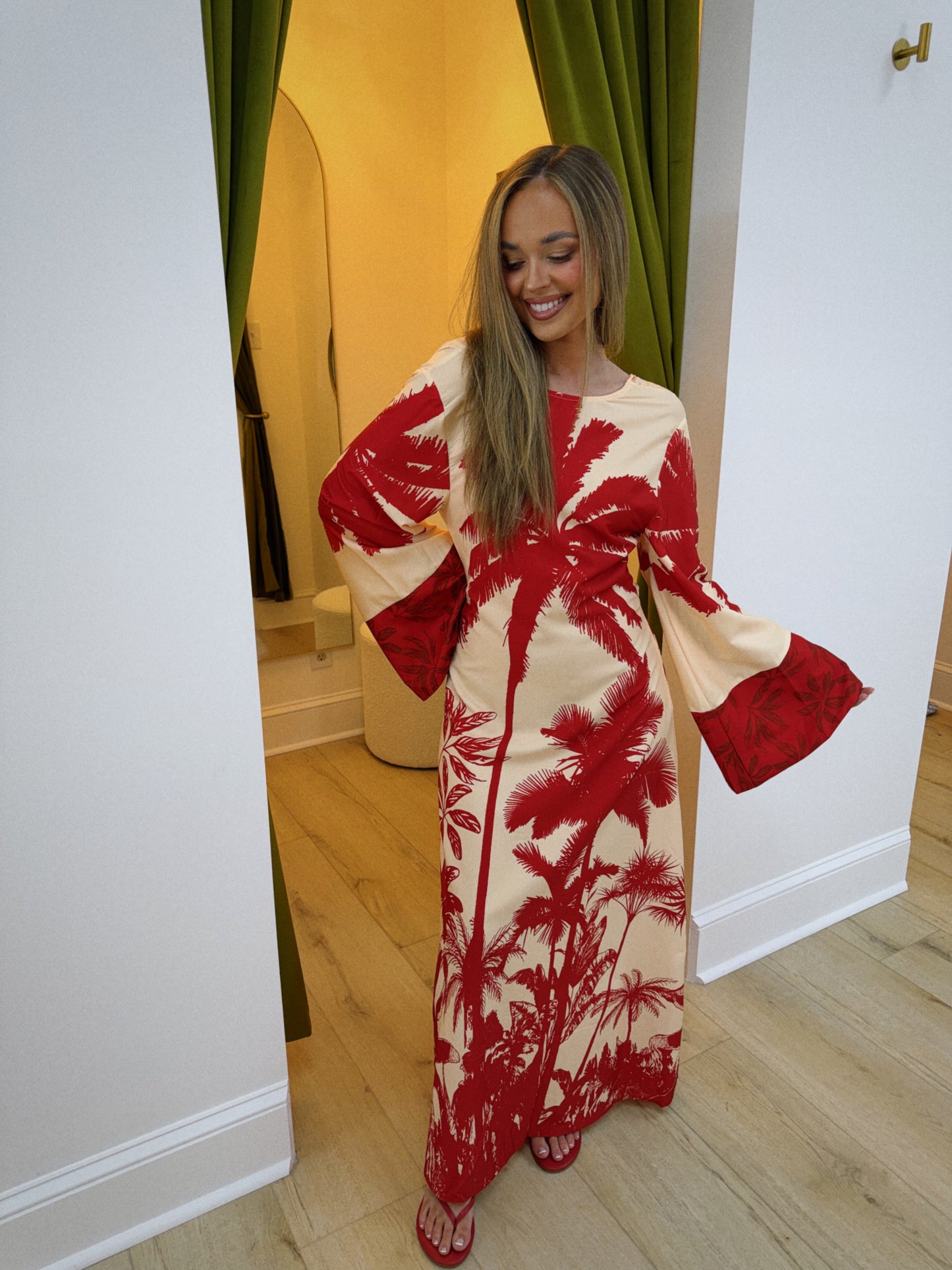 Scarlet Palms Maxi