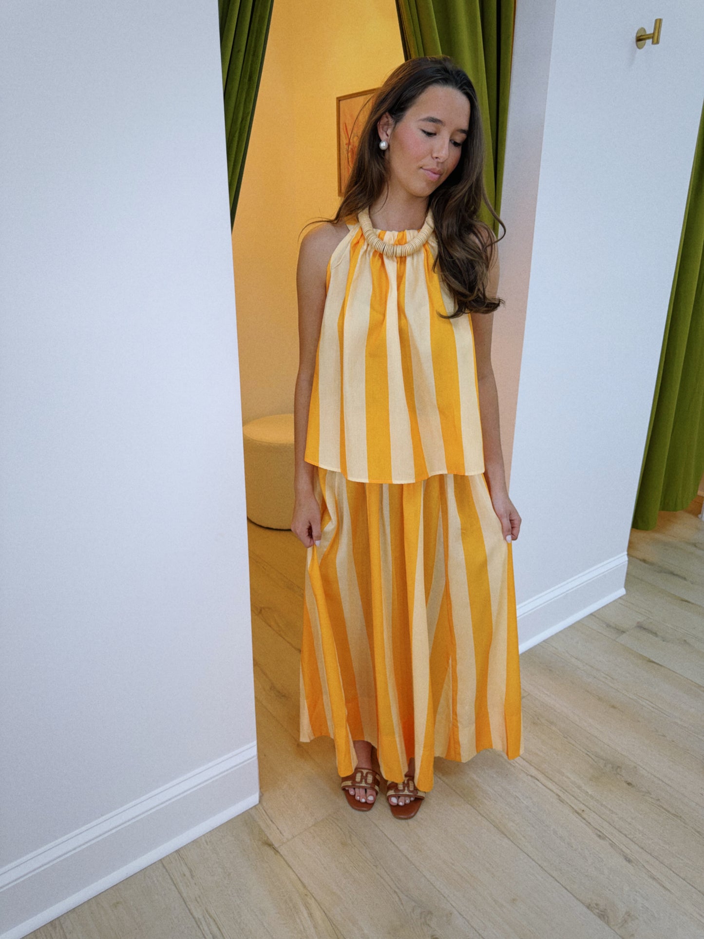 Sunshine Stripe Skirt