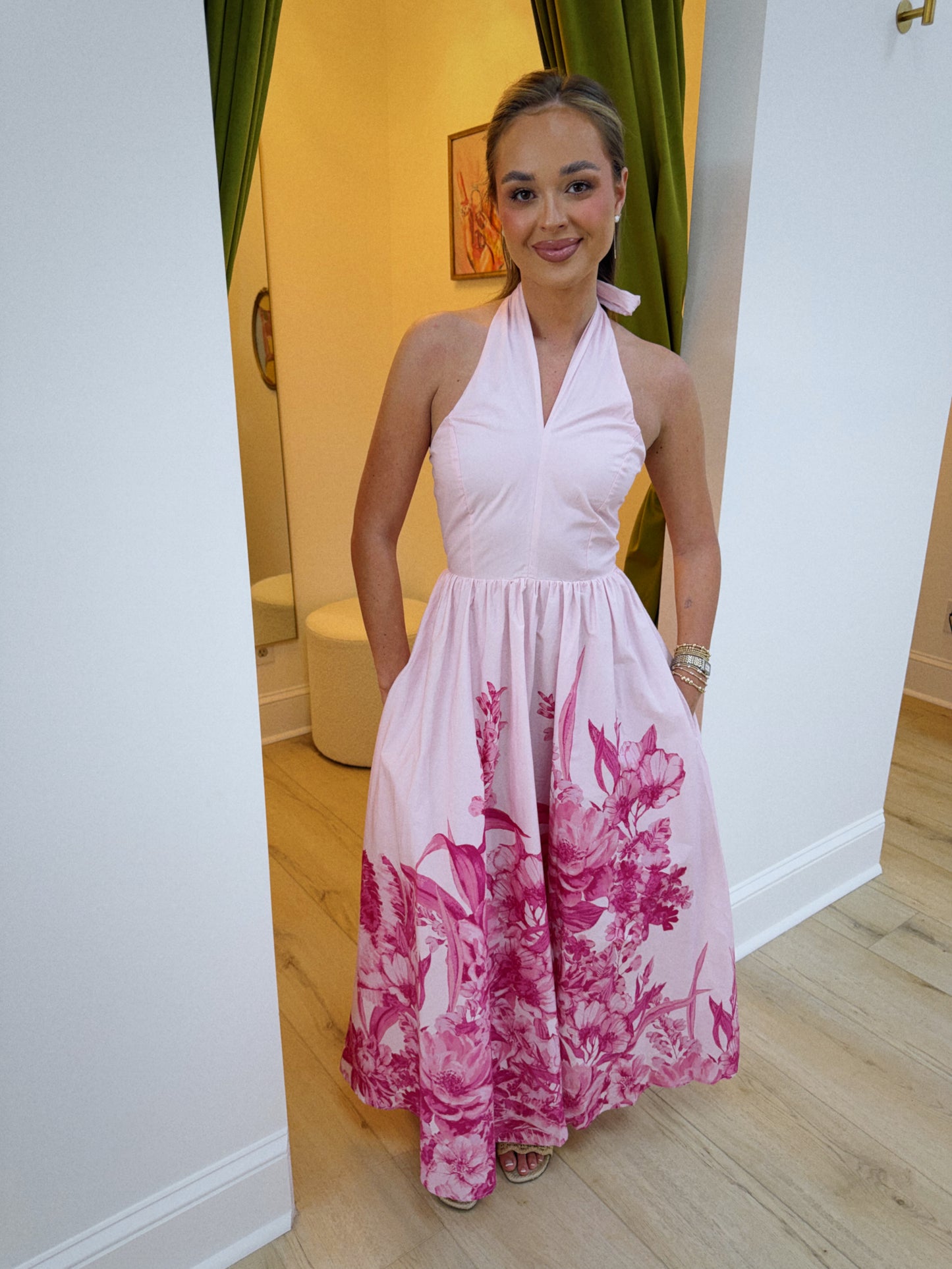 Blushing Garden Maxi