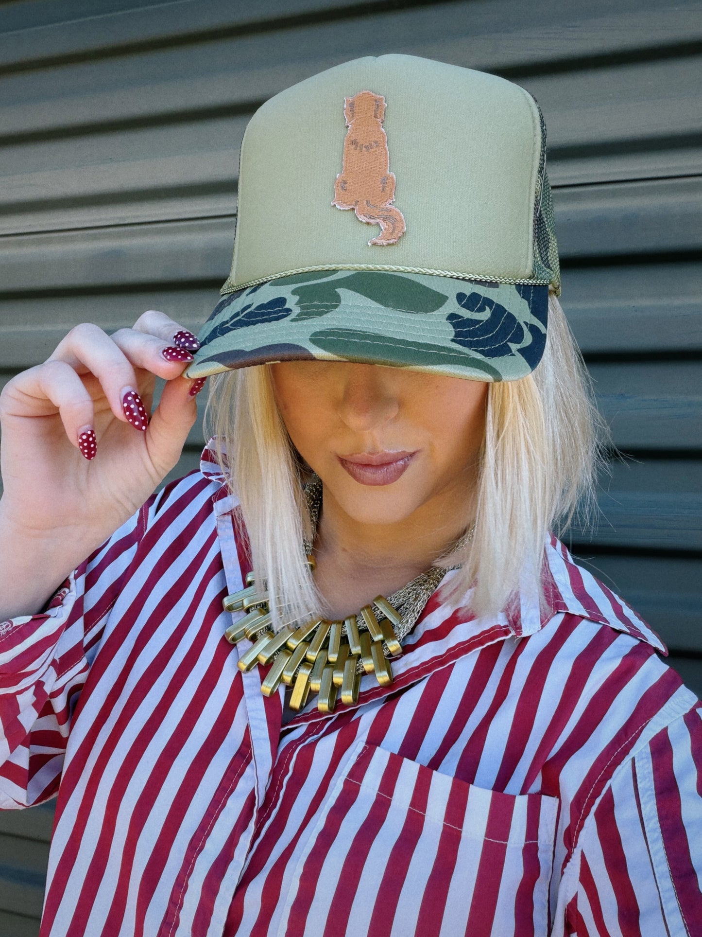 Golden Retriever Trucker Hat