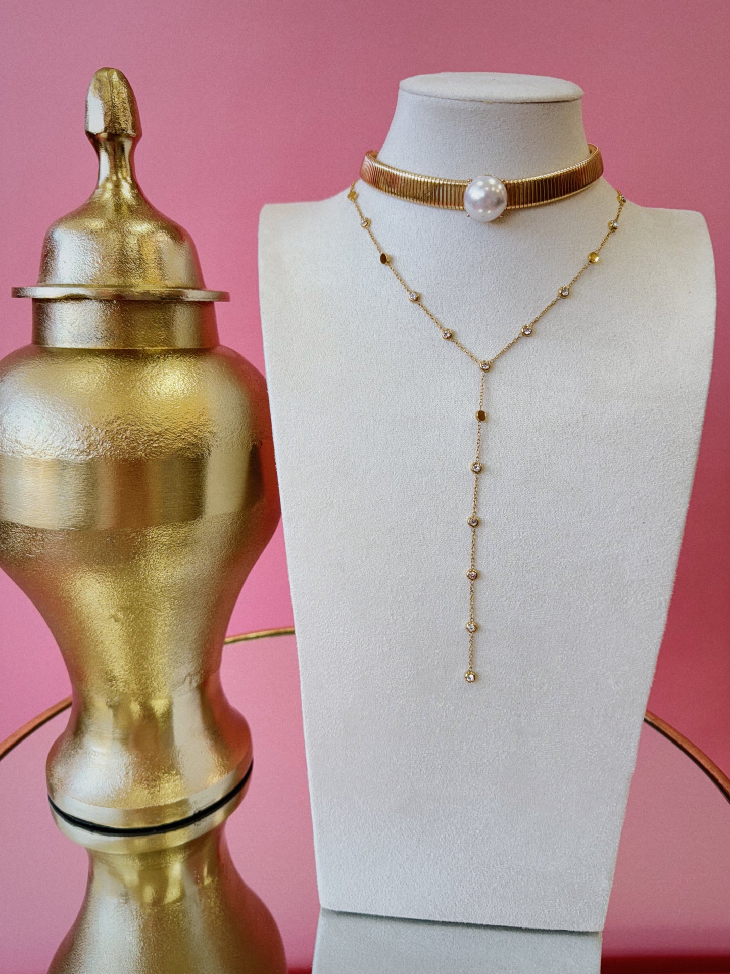 Pearl Choker Necklace