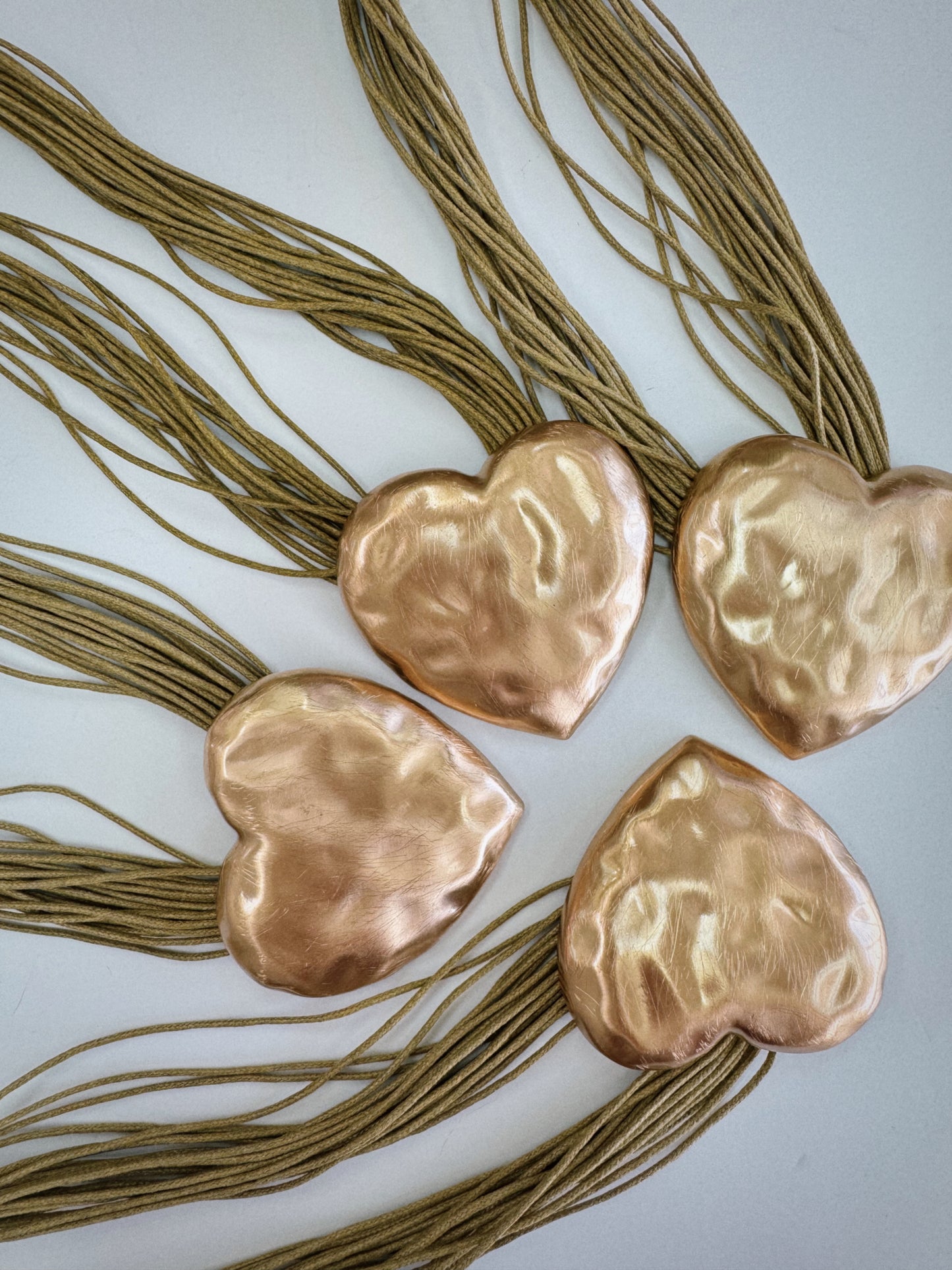 Wild Love Statement Necklace - Olive