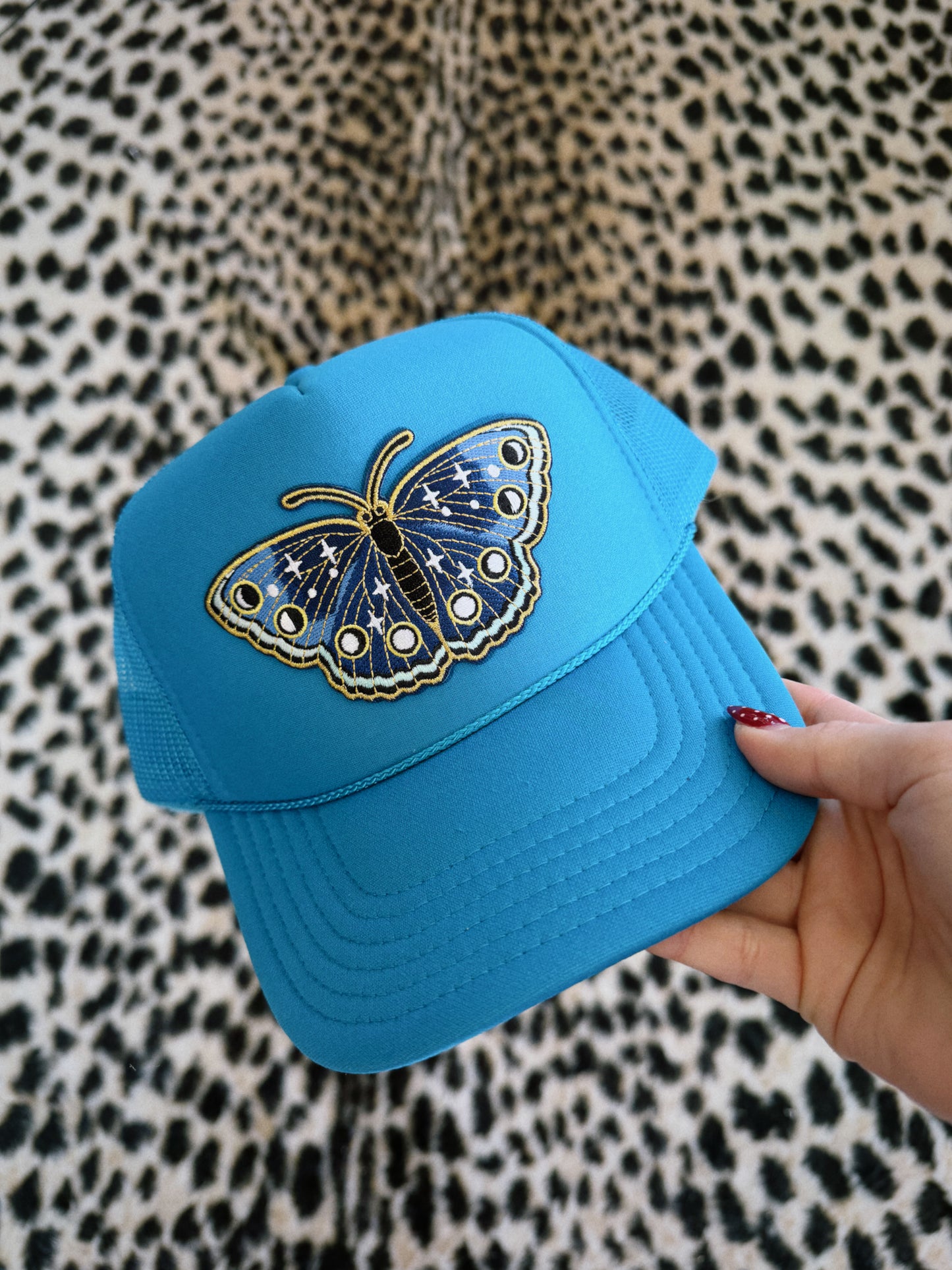 The Blues Butterfly Trucker Hat