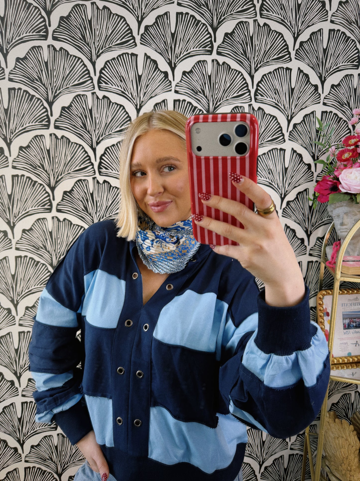 Blue Tide Scarf