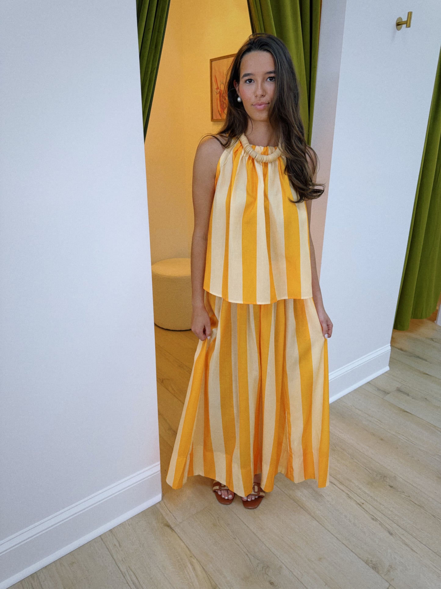 Sunshine Stripe Skirt