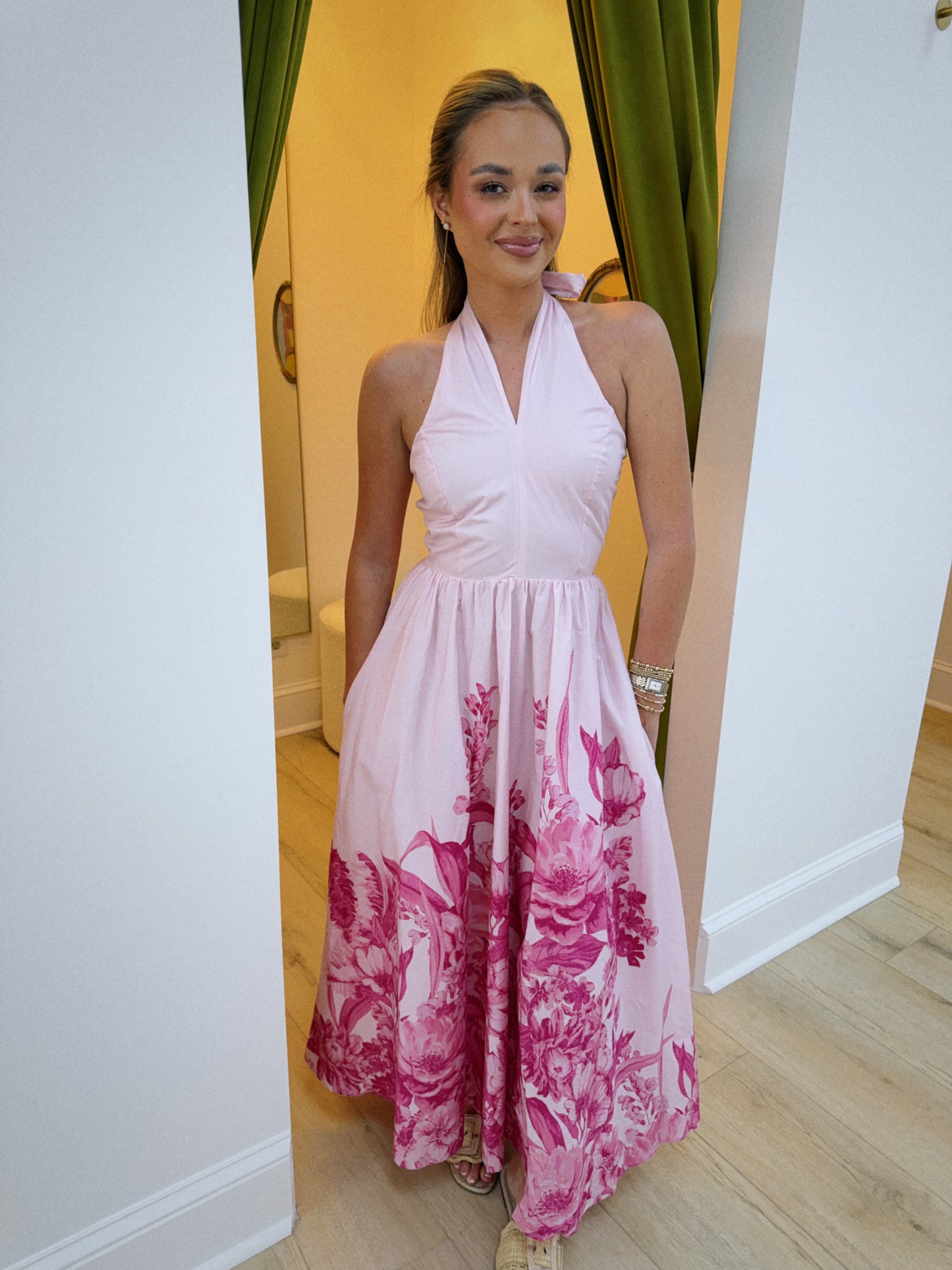 Blushing Garden Maxi