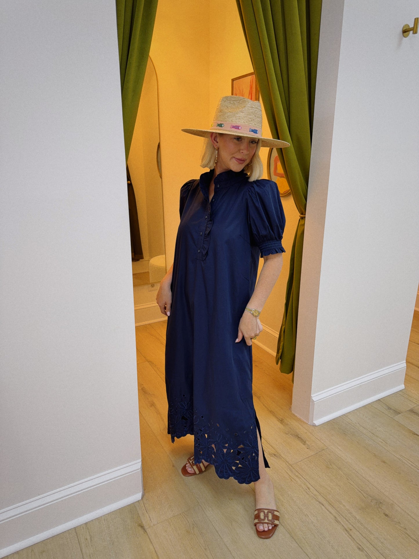 Nantucket Nights Maxi - Navy