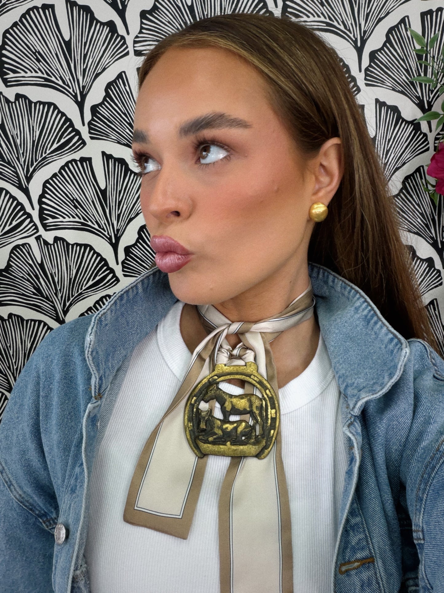 The Equestria Vintage Scarf Necklace