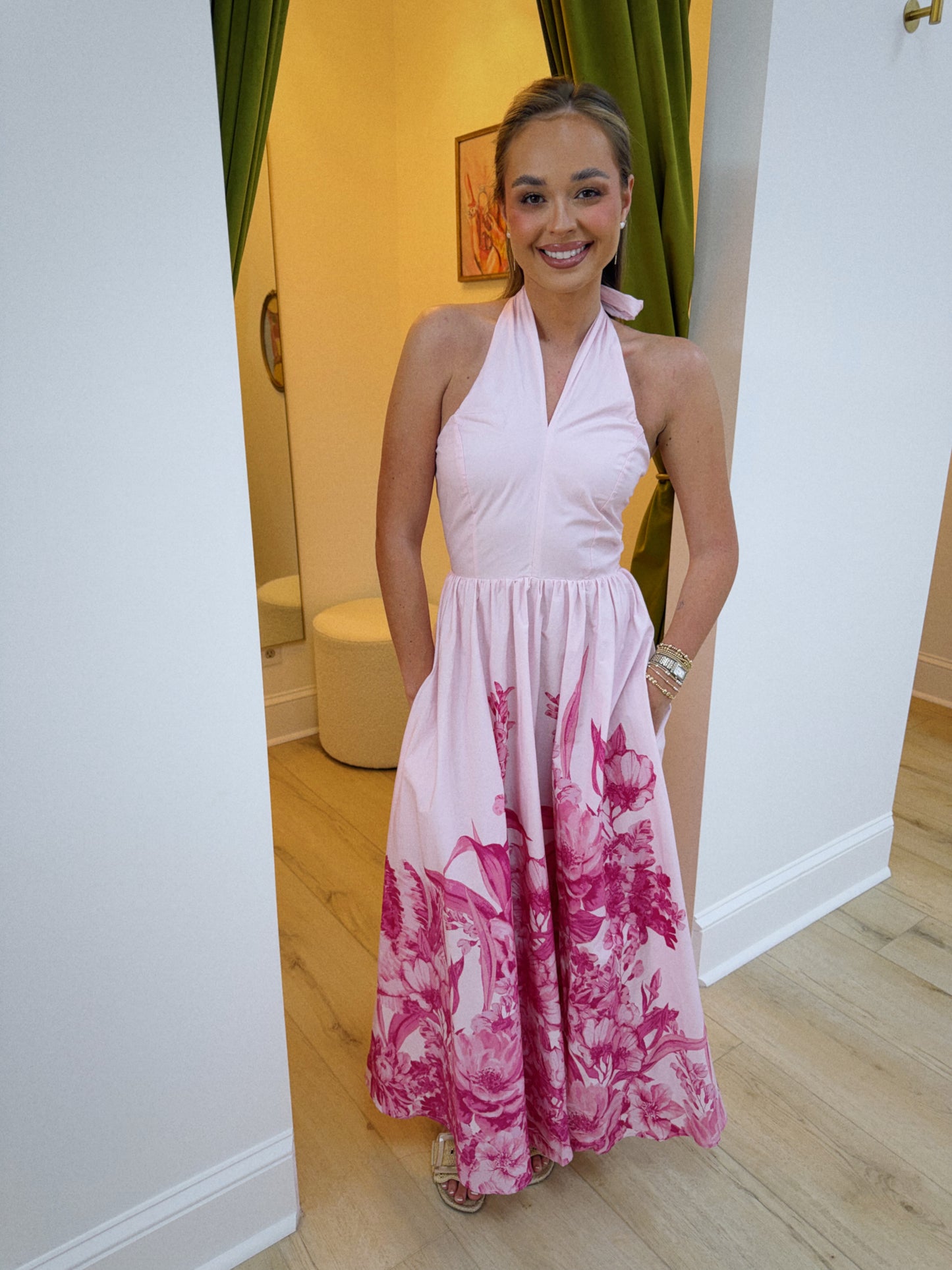 Blushing Garden Maxi