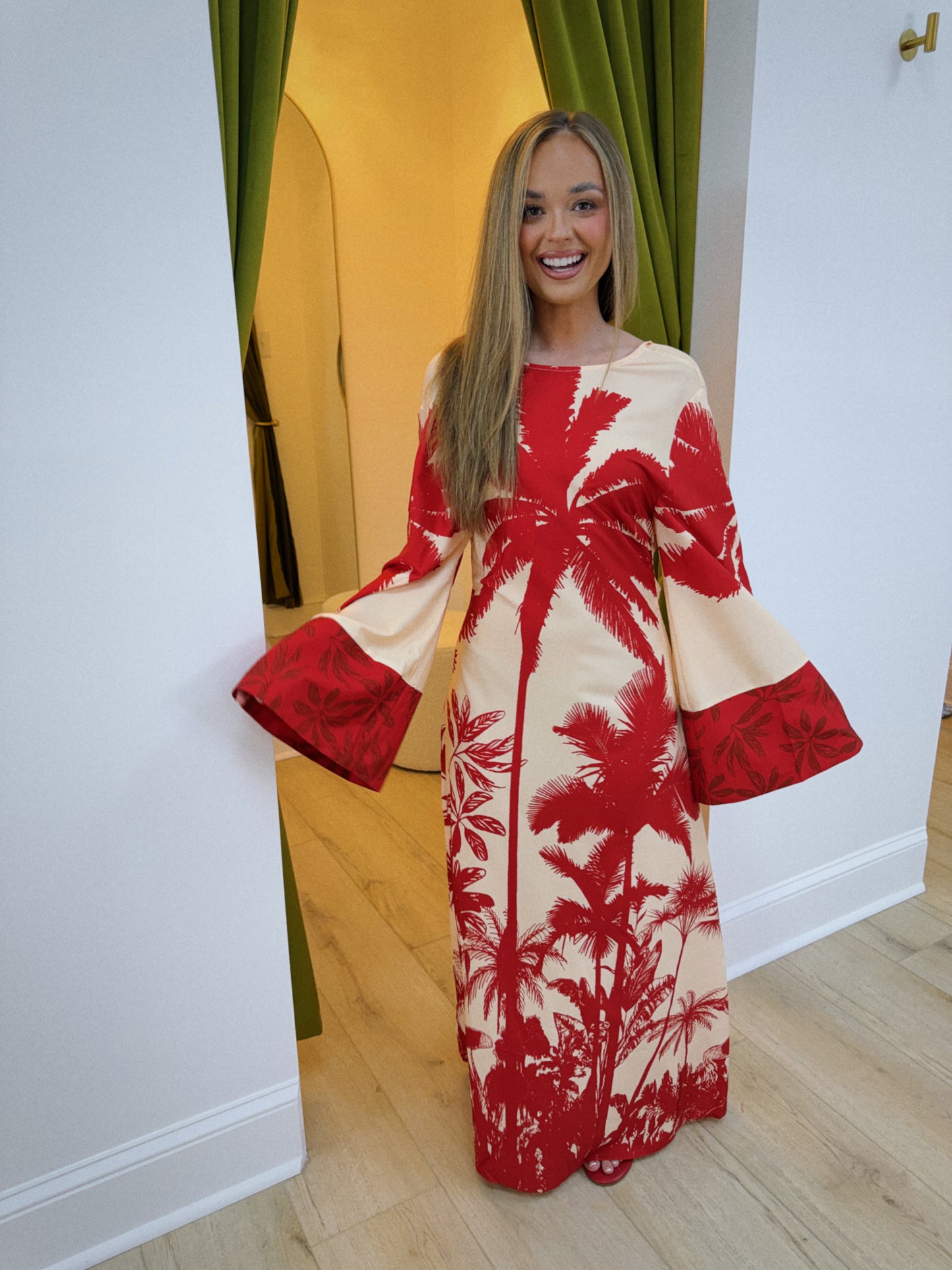 Scarlet Palms Maxi