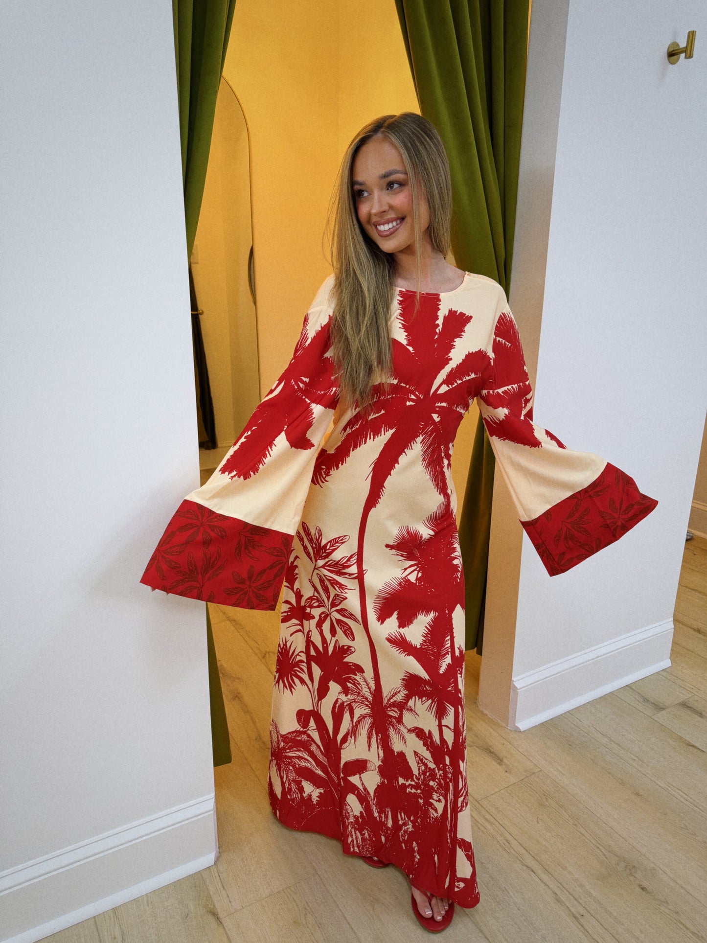 Scarlet Palms Maxi