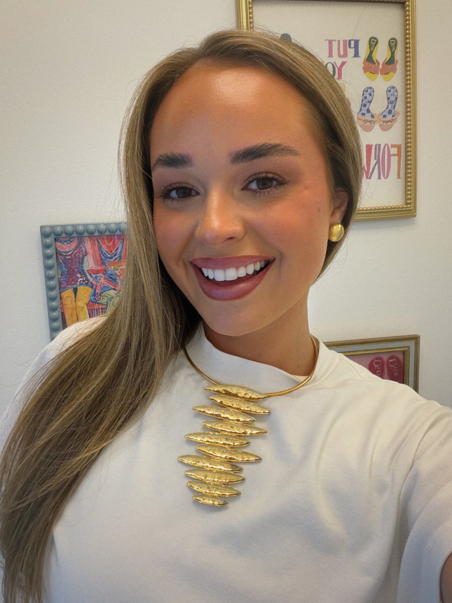 Champagne Drip Necklace